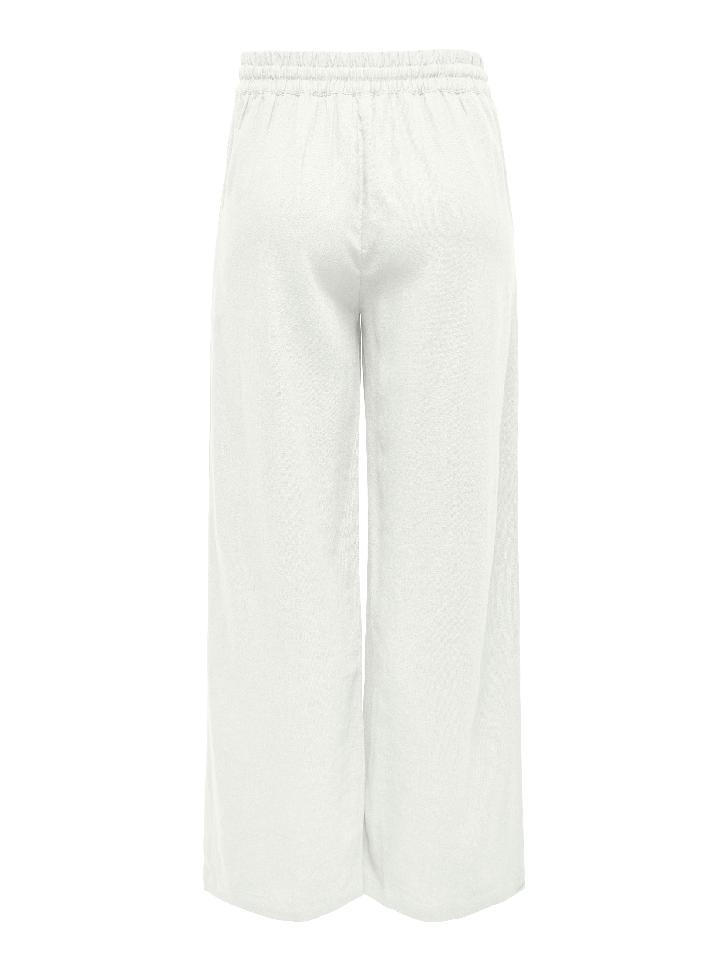 JDY Leinenhose »JDYSAY LINEN HW WIDE PANT WVN NOOS«