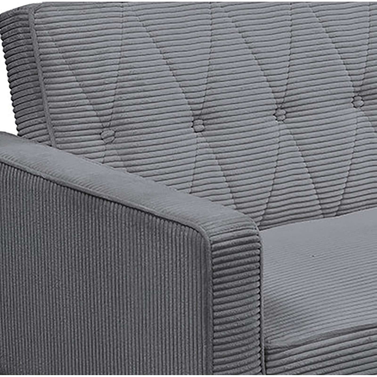 Dorel Home 3-Sitzer »Avon«, Schlafsofa 213cm, Bettfunktion (110/190cm), trendiger Cord o. Webstoff