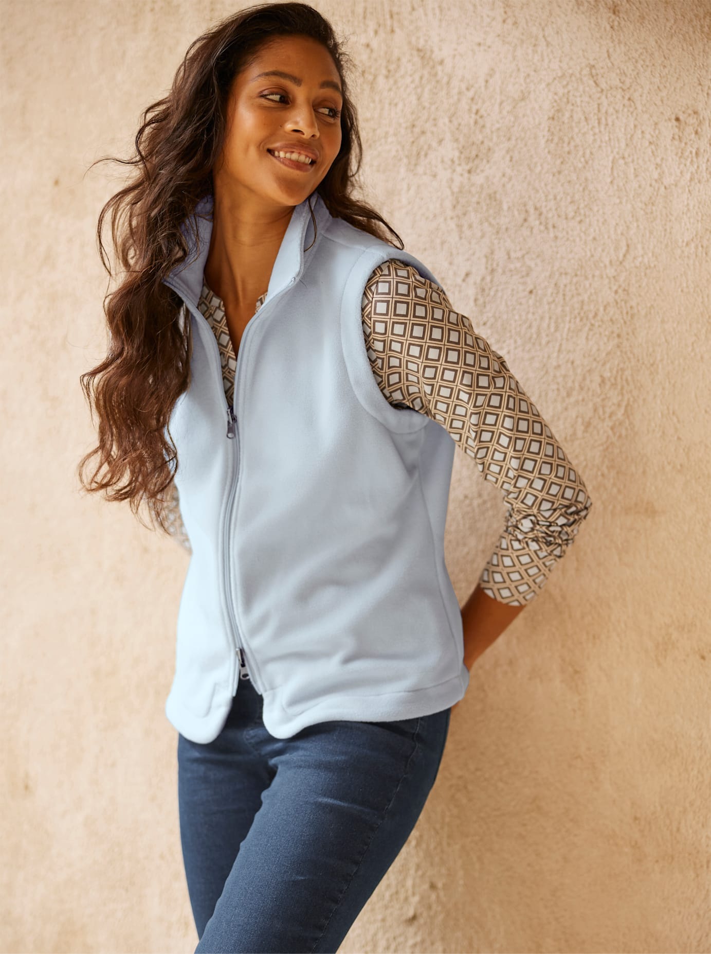 heine Doppeljacke mit Kapuze