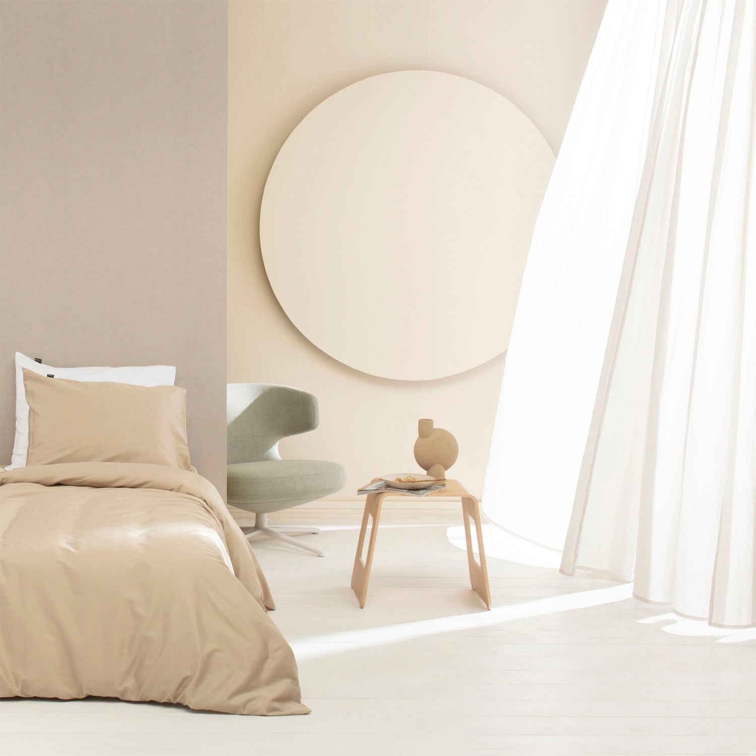 damai Bettwäsche »Bio Satin«, in eleganten Farbtönen