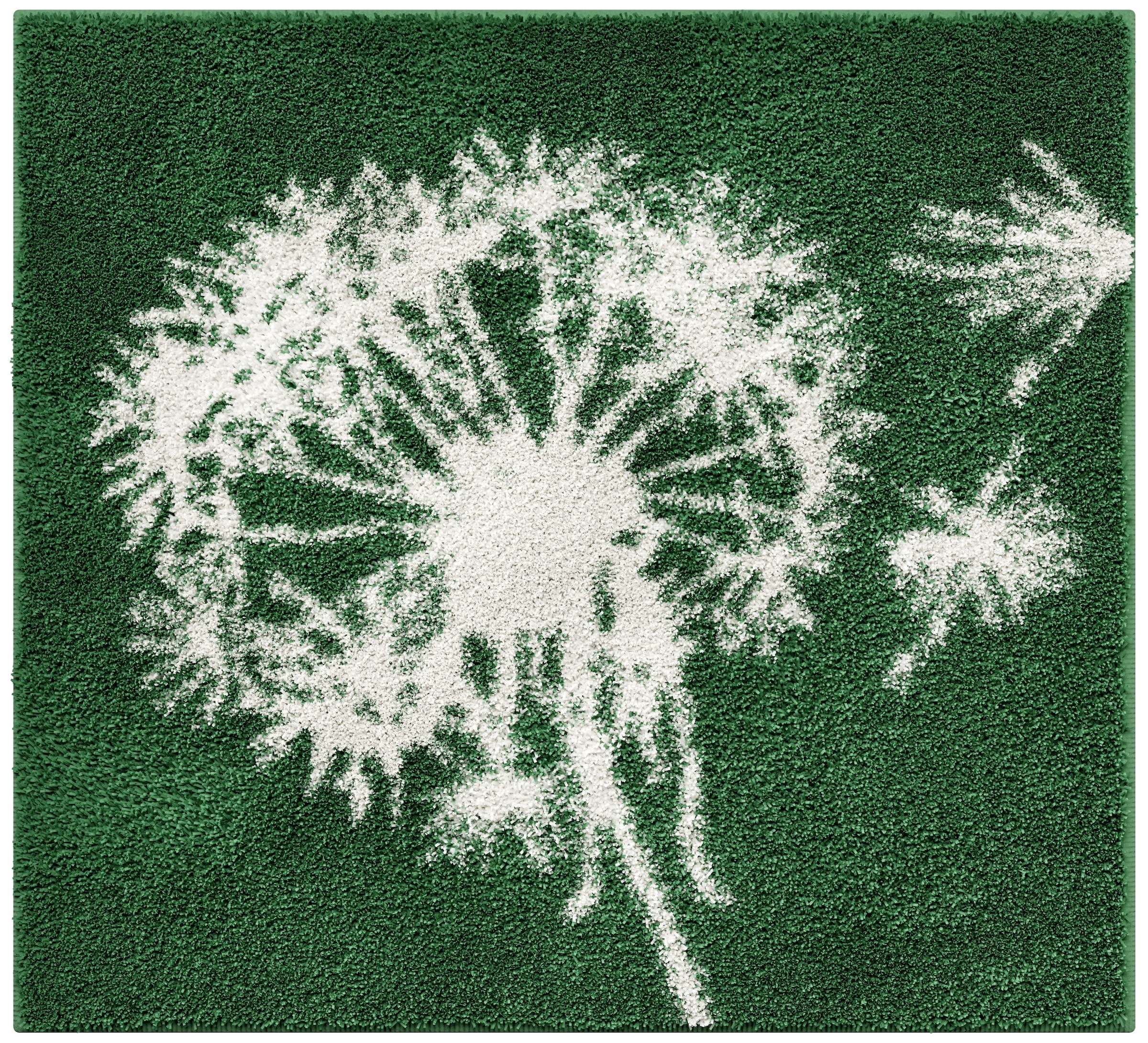 Grund Badematte »Pusteblume, Badvorleger, Badezimmer Teppich, sehr weich«, rutschhemmend beschichtet, schnell trocknend-fussbodenheizungsgeeignet, weiche Haptik, auch als 2-teiliges Set erhältlich, Made in Europe