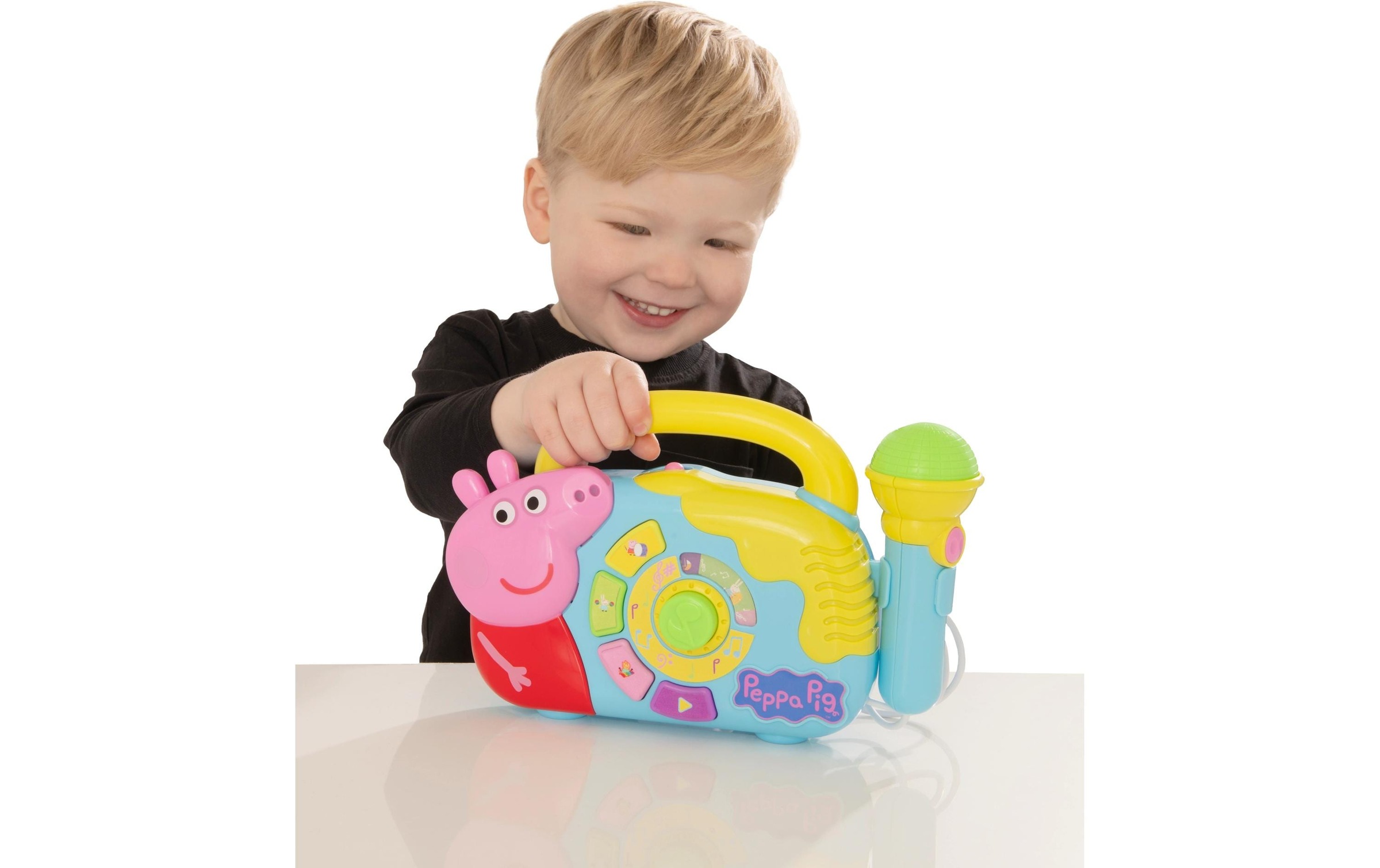 Spielzeug-Musikinstrument »HTI Peppa Pig Boombox«
