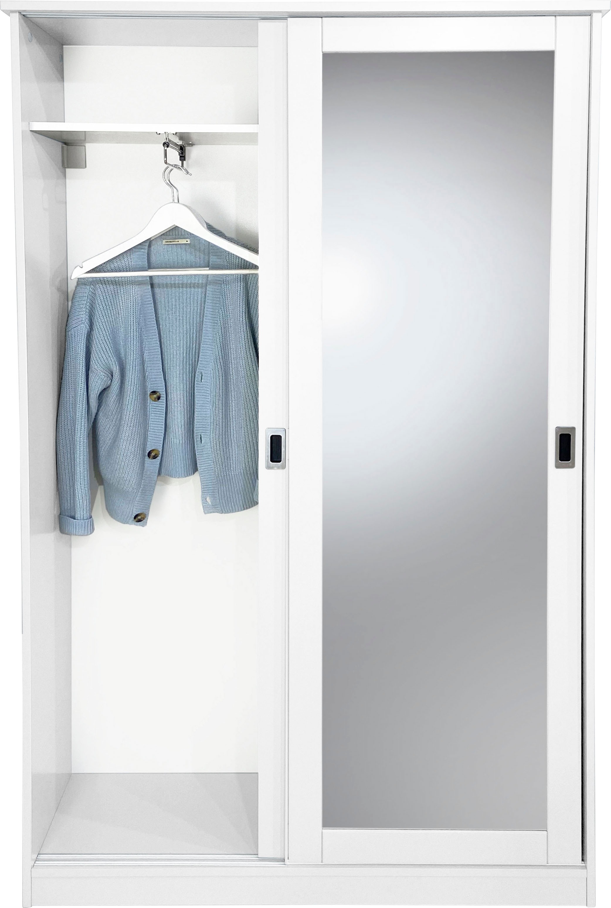 Home affaire Garderobenschrank »Nekso«, mit Spiegel, Breite 114 cm, aus MDF, FSC®-zertifiziert