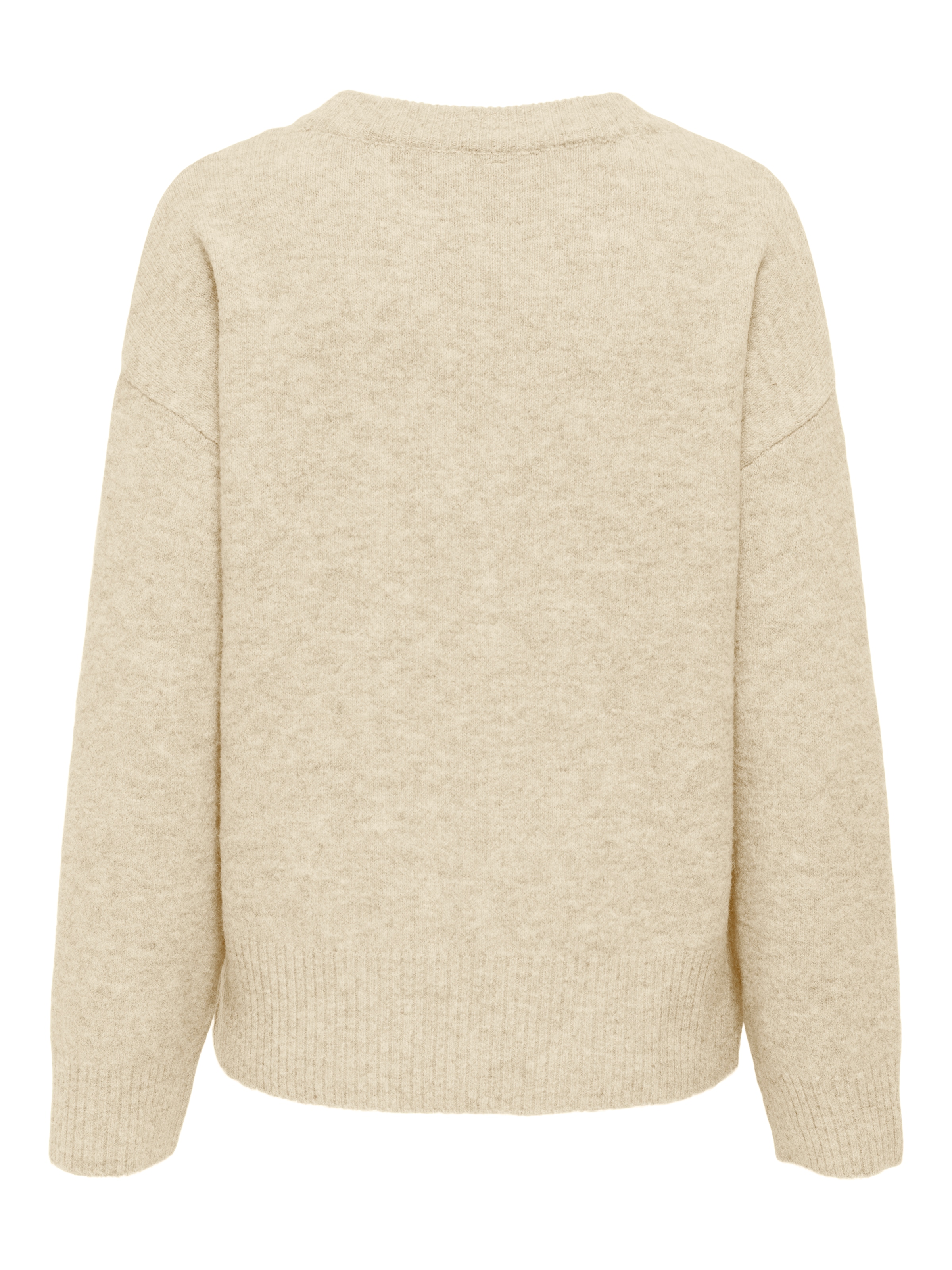 ONLY Strickpullover »ONLRENE LIFE LS BUTTON O-NECK CC KNT«