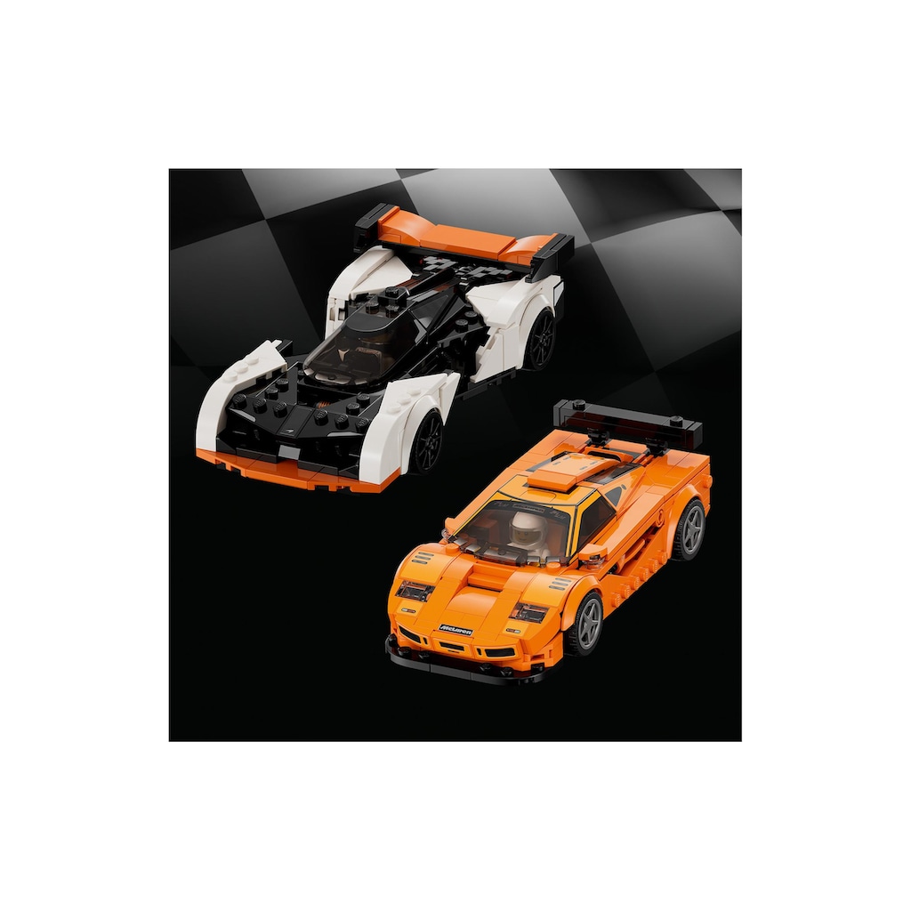 LEGO® Konstruktionsspielsteine »Solus GT & McLaren F1 LM«