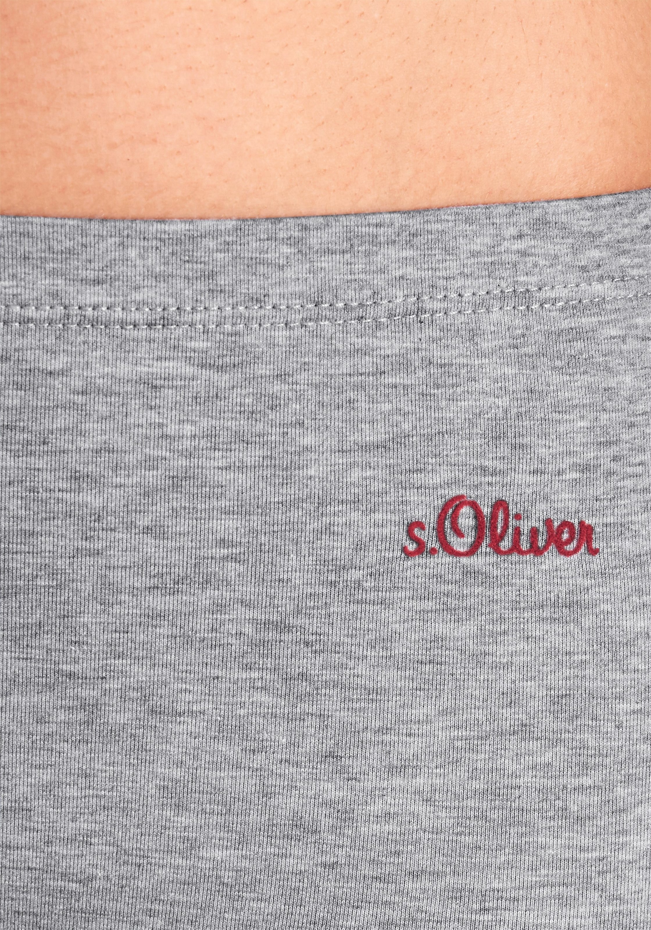 s.Oliver Panty, (Packung, 3 kaufen Baumwoll-Qualität Jelmoli-Versand Schweiz elastischer St.), aus online bei