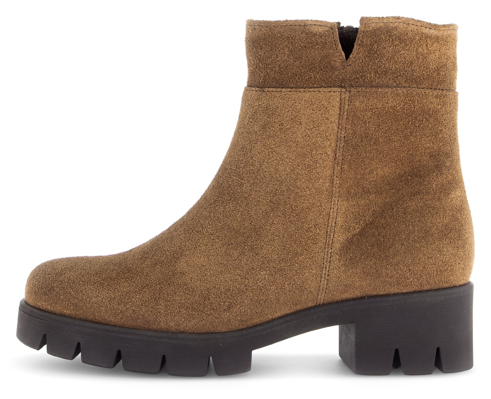 Gabor Stiefelette, Blockabsatz, Boots, Chunky-Boots mit Innenreissverschluss