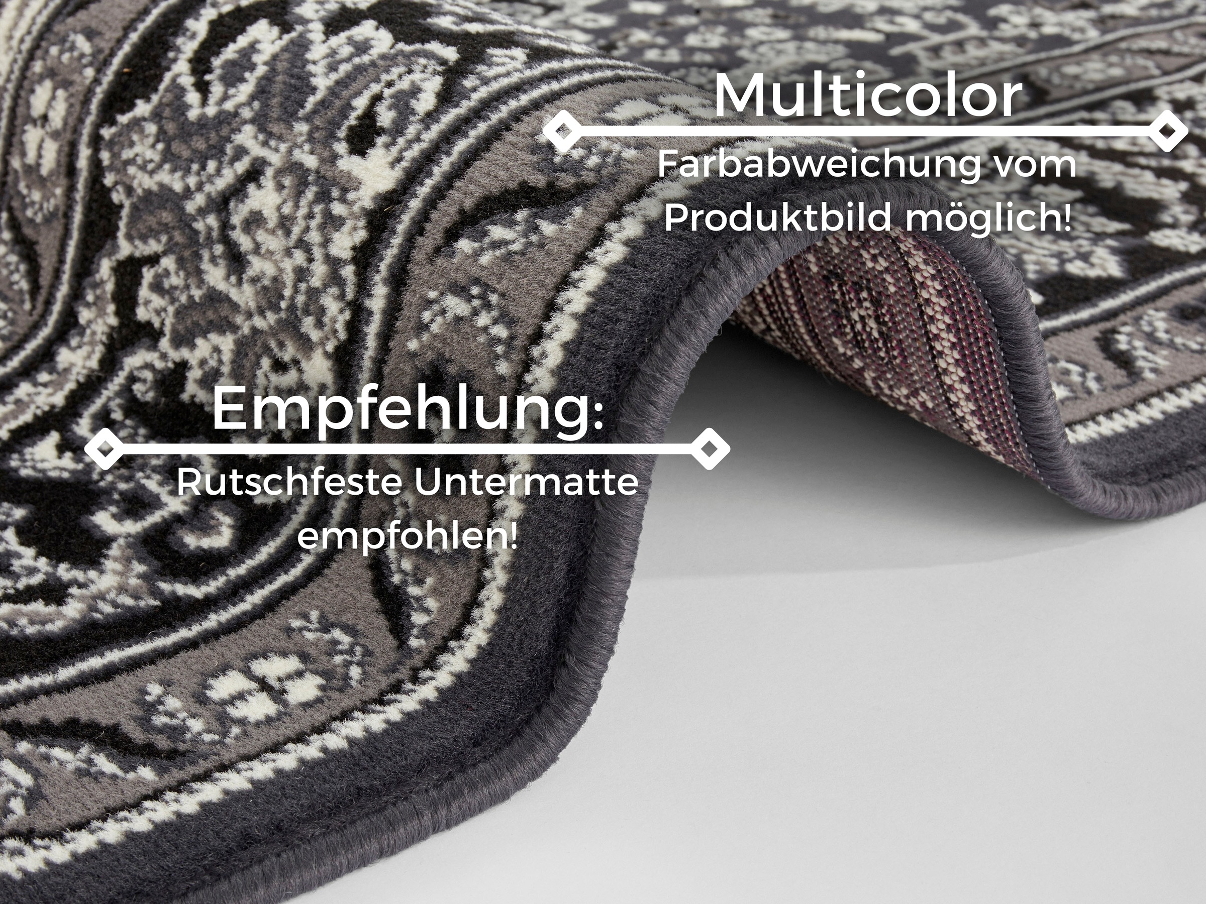 HANSE Home Teppich »Skazar Isfahan«, rechteckig, 9 mm Höhe, Kurzflor, Orient, Läufer, Vintage, Esszimmer, Wohnzimmer, Flur