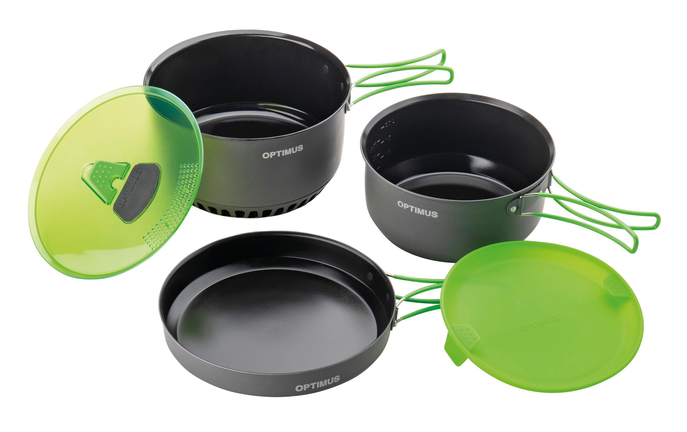 Topf-Set »Optimus Terra Camp 4«, Aluminium
