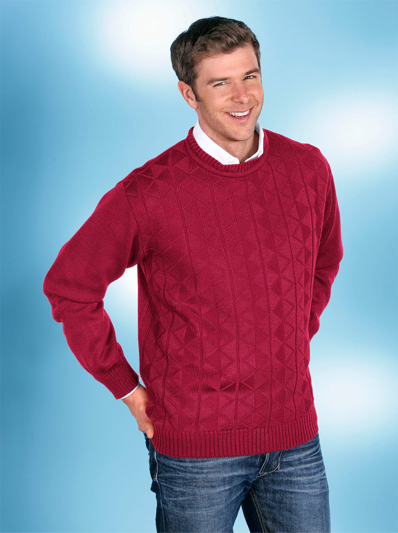 Classic Rundhalspullover »Pullover«