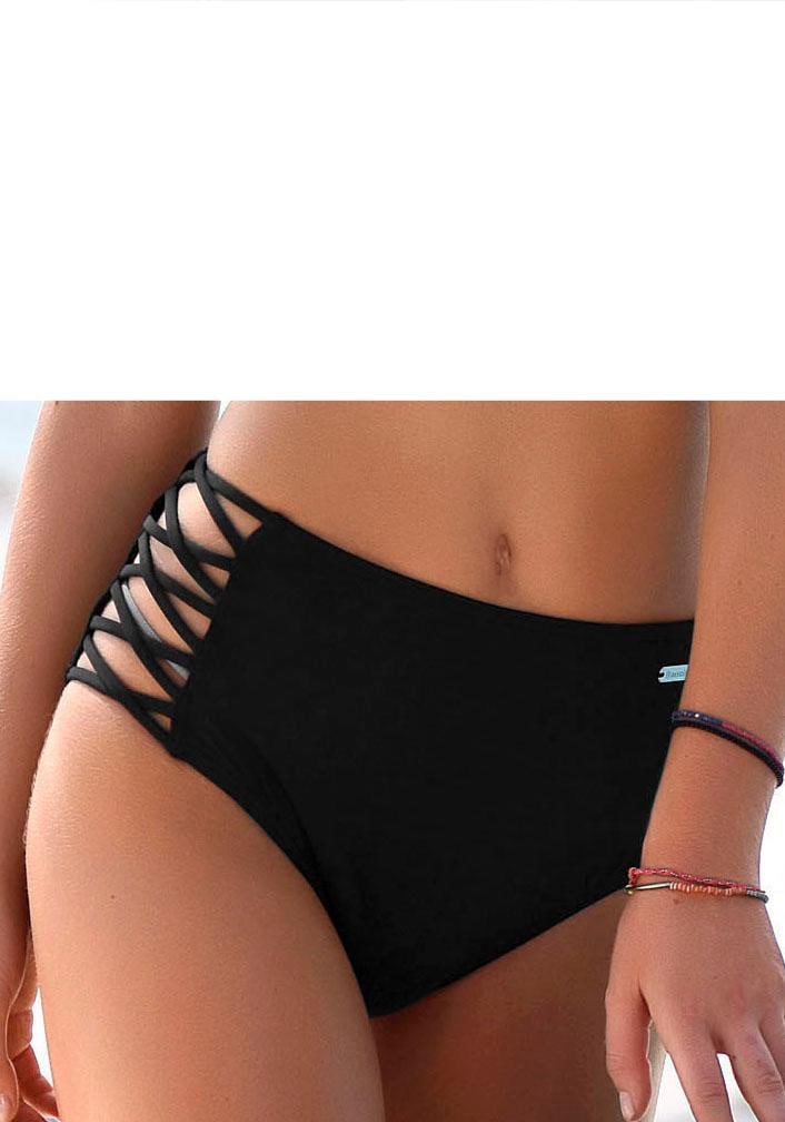 Bench. Highwaist-Bikini-Hose »Perfect«, gekreutzte Bänder