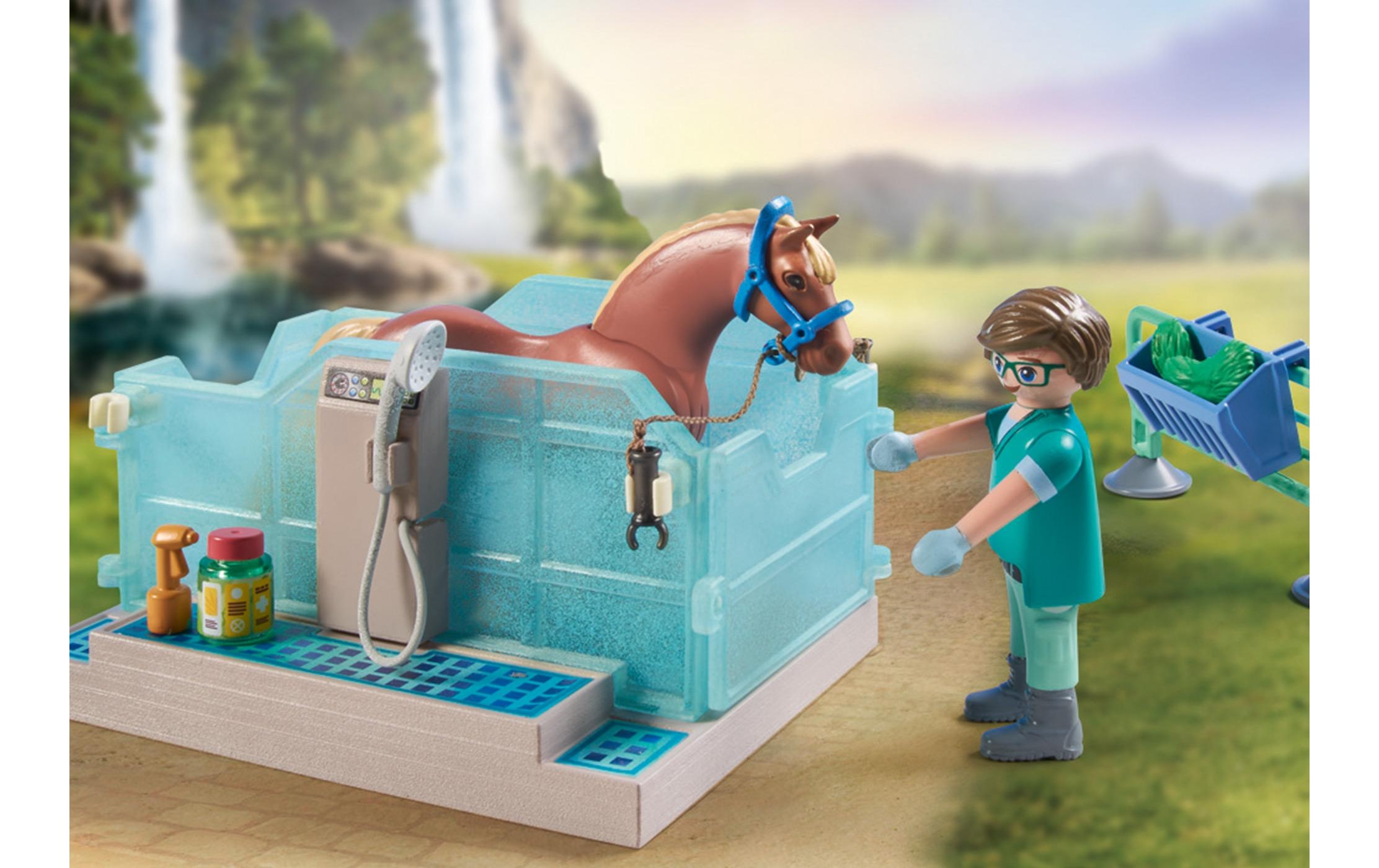 Playmobil® Spielbausteine »Horses of Waterfall Reittherapie & Tierarztpraxis 71352«, (164 St.)