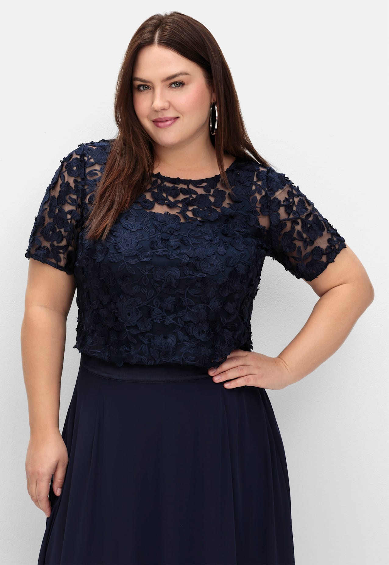 Sheego Tunikashirt »Shirttunika«, (1 tlg.)