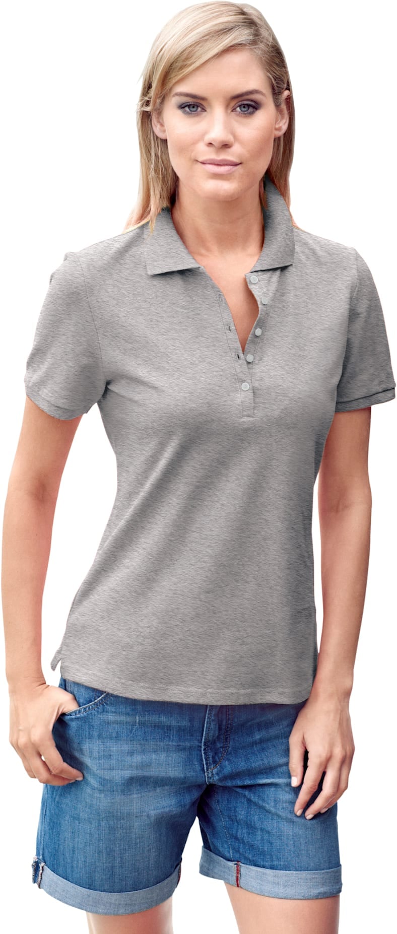 heine Poloshirt »Poloshirt« 1 Stk.
