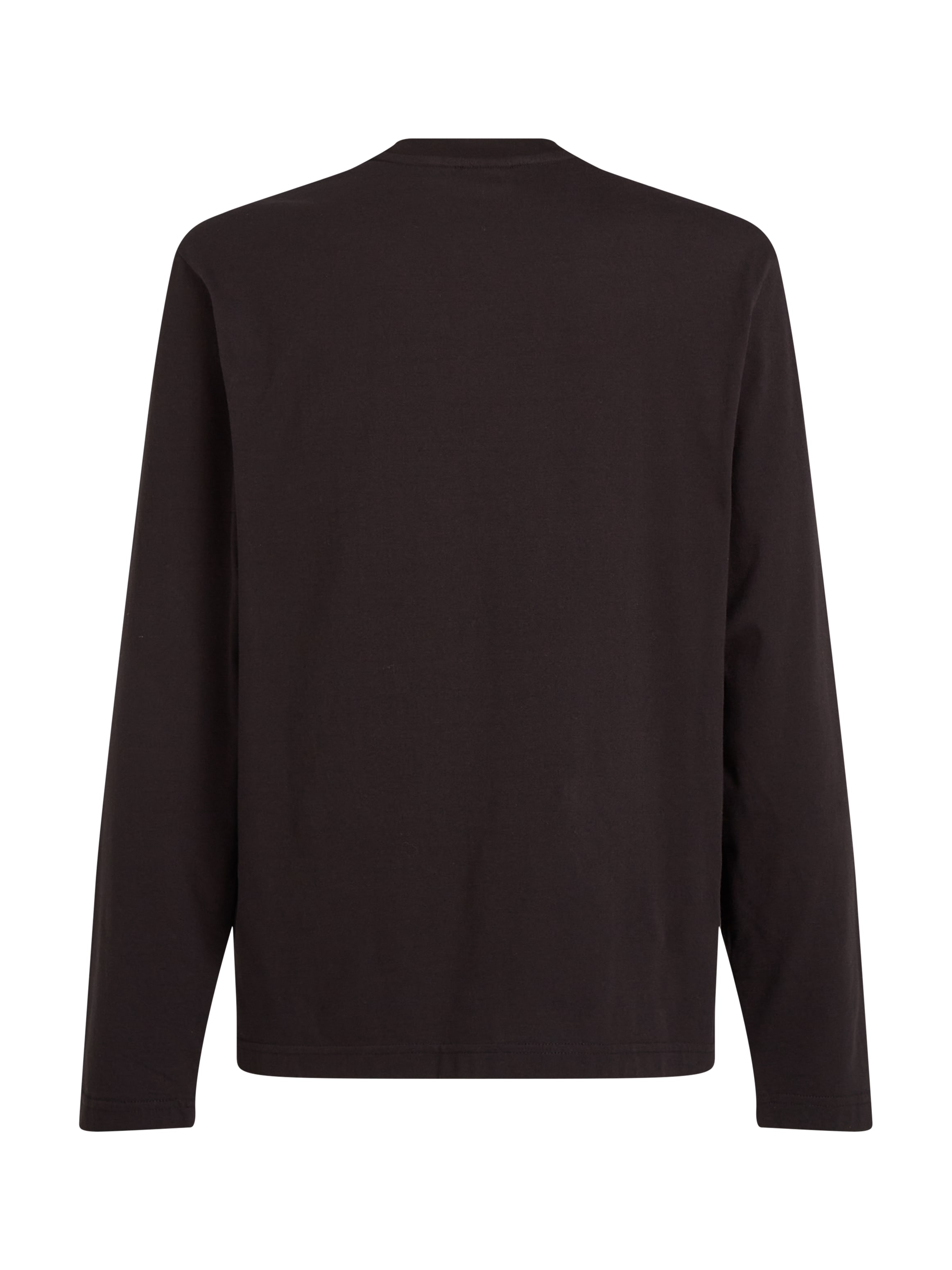 Calvin Klein Rundhalsshirt »SPLIT LINE LOGO LS T-SHIRT«, mit Logoprint