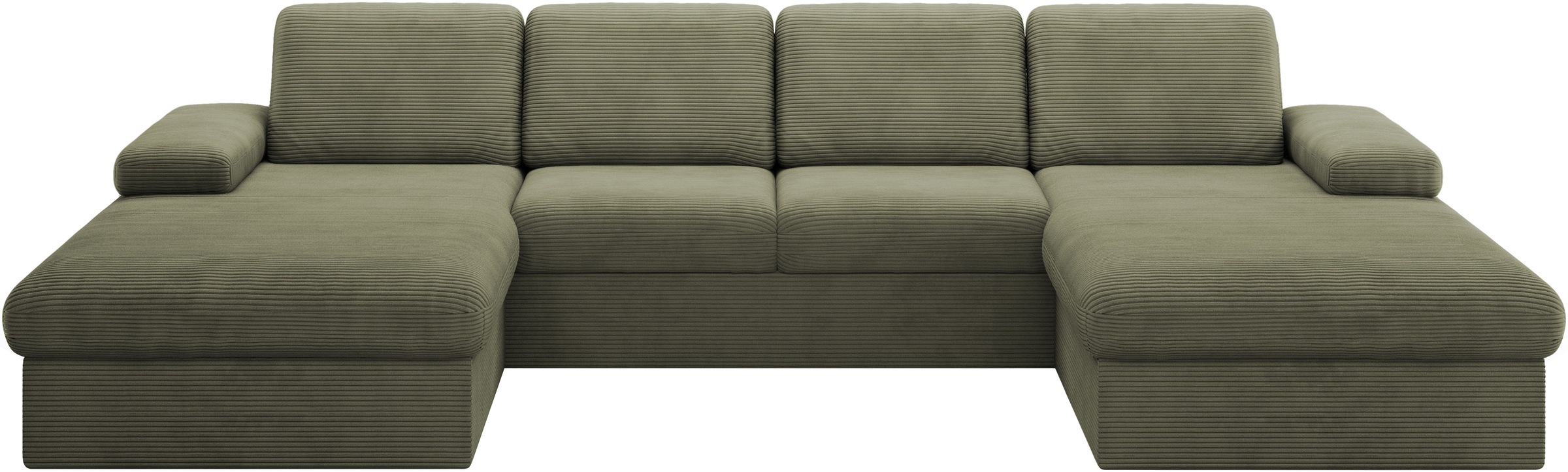 sit&more Wohnlandschaft »Moreno«, mit Armteilverstellung,wahlweise mit Bettfunktion