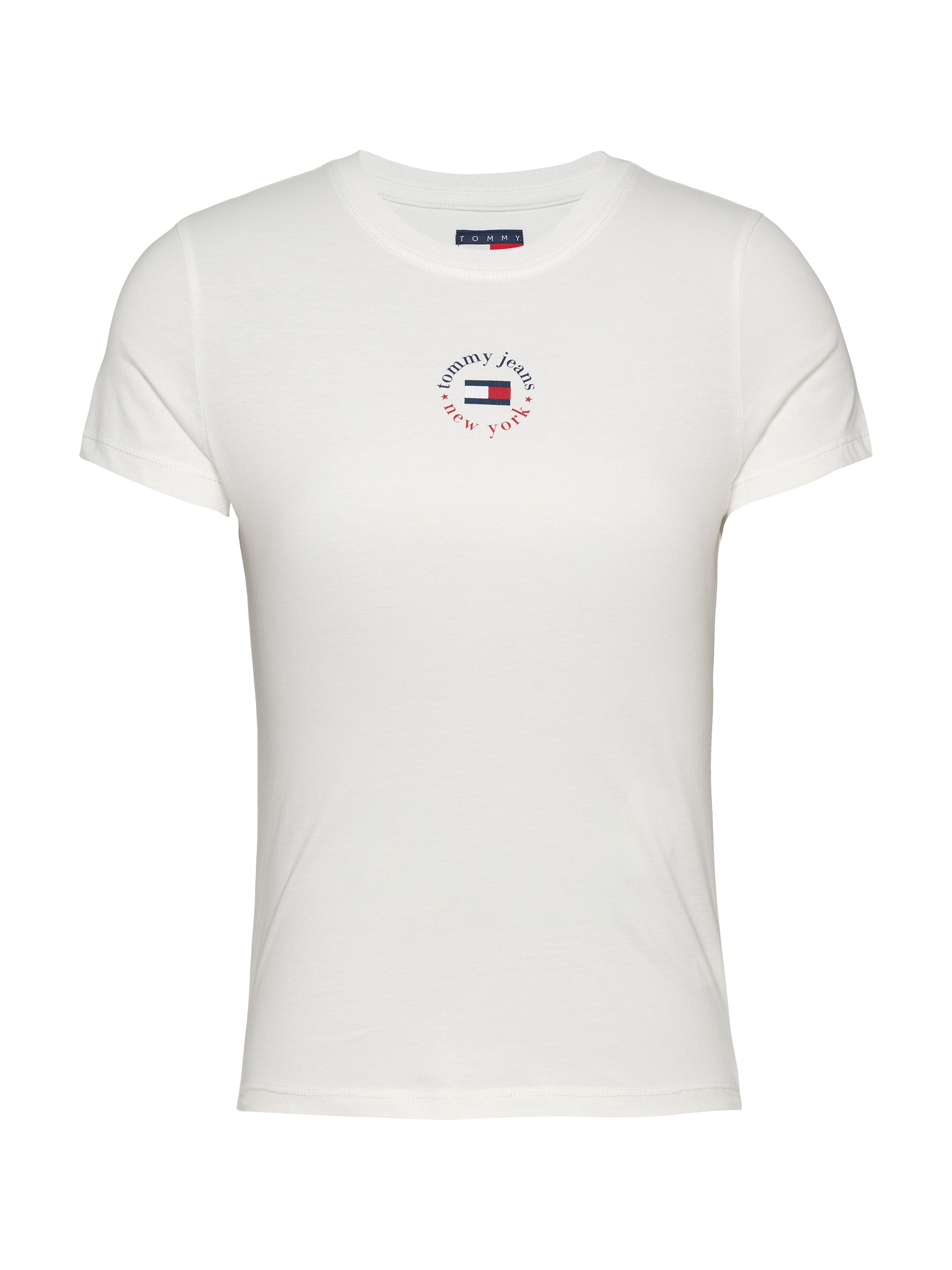 Tommy Jeans T-Shirt »TJW SLIM ESSENTIAL LOGO 2 TEE«, mit Logoschriftzug