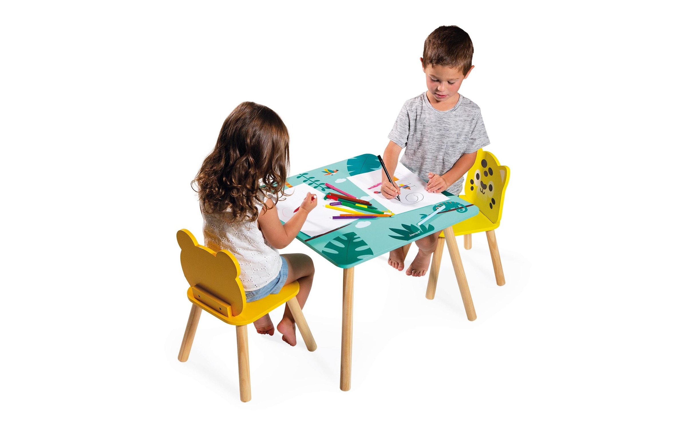 Janod Kindersitzgruppe »Möbelset Tropical«