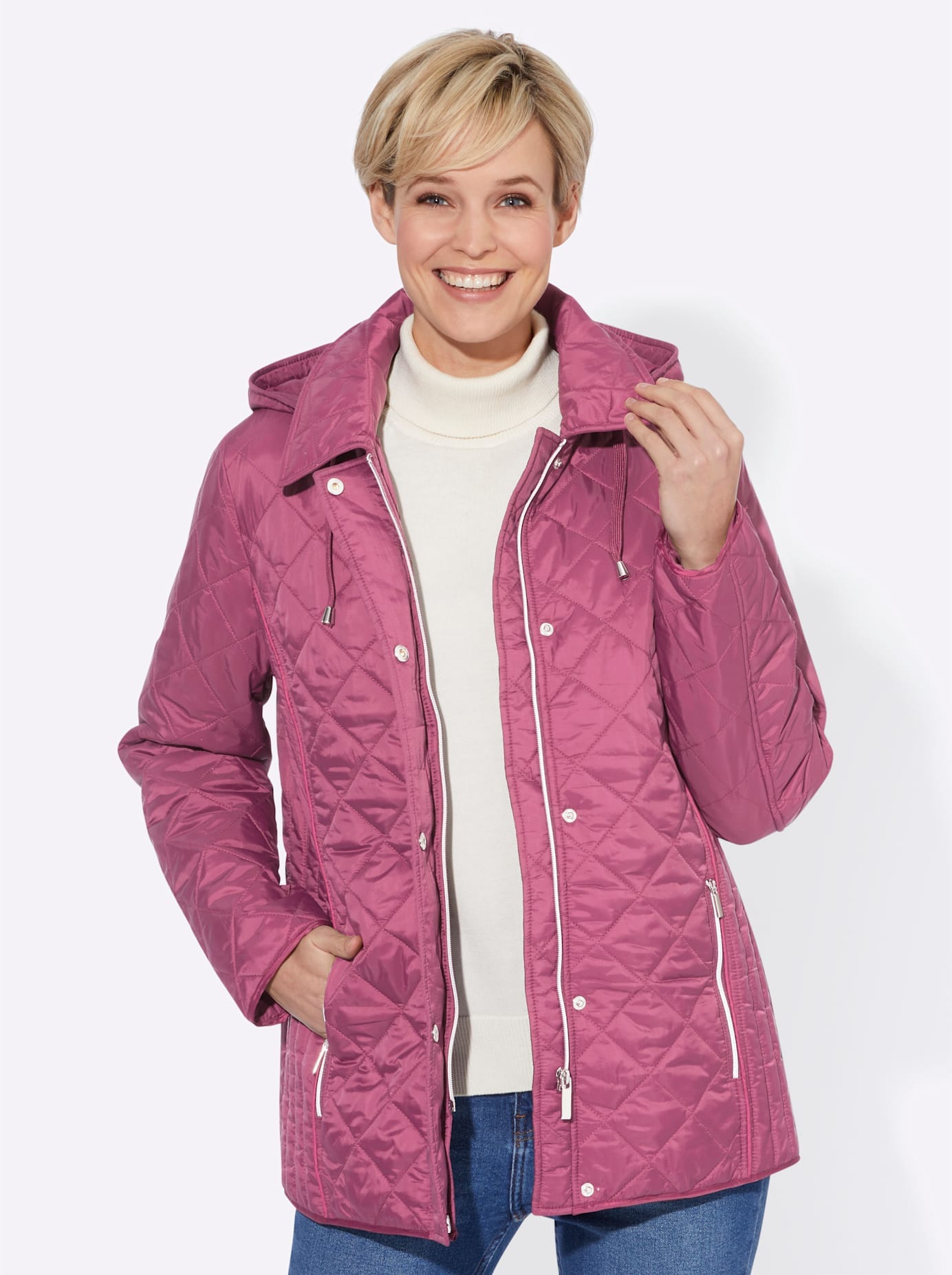 Casual Looks Winterjacke mitKapuze