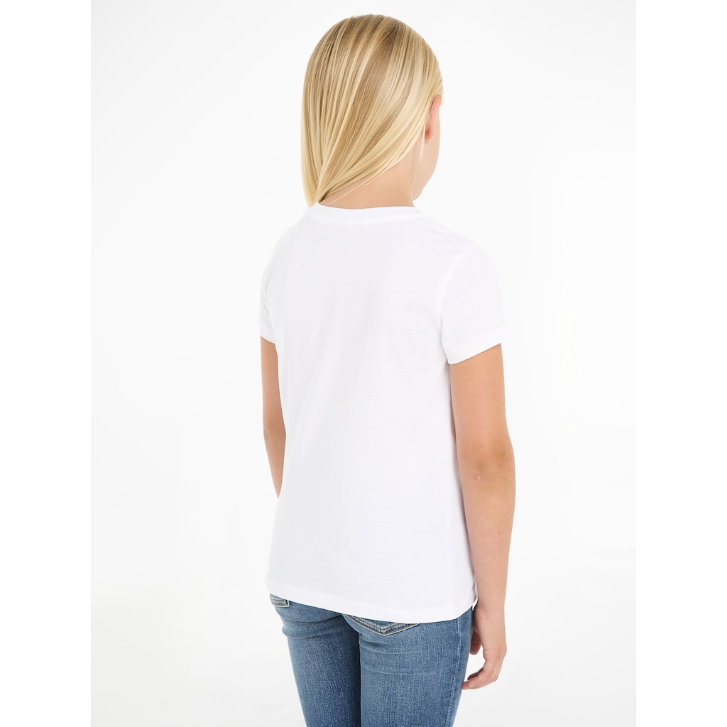 Calvin Klein Jeans T-Shirt »2-PACK SLIM MONOGRAM TOP«, (Packung, 2 tlg.)