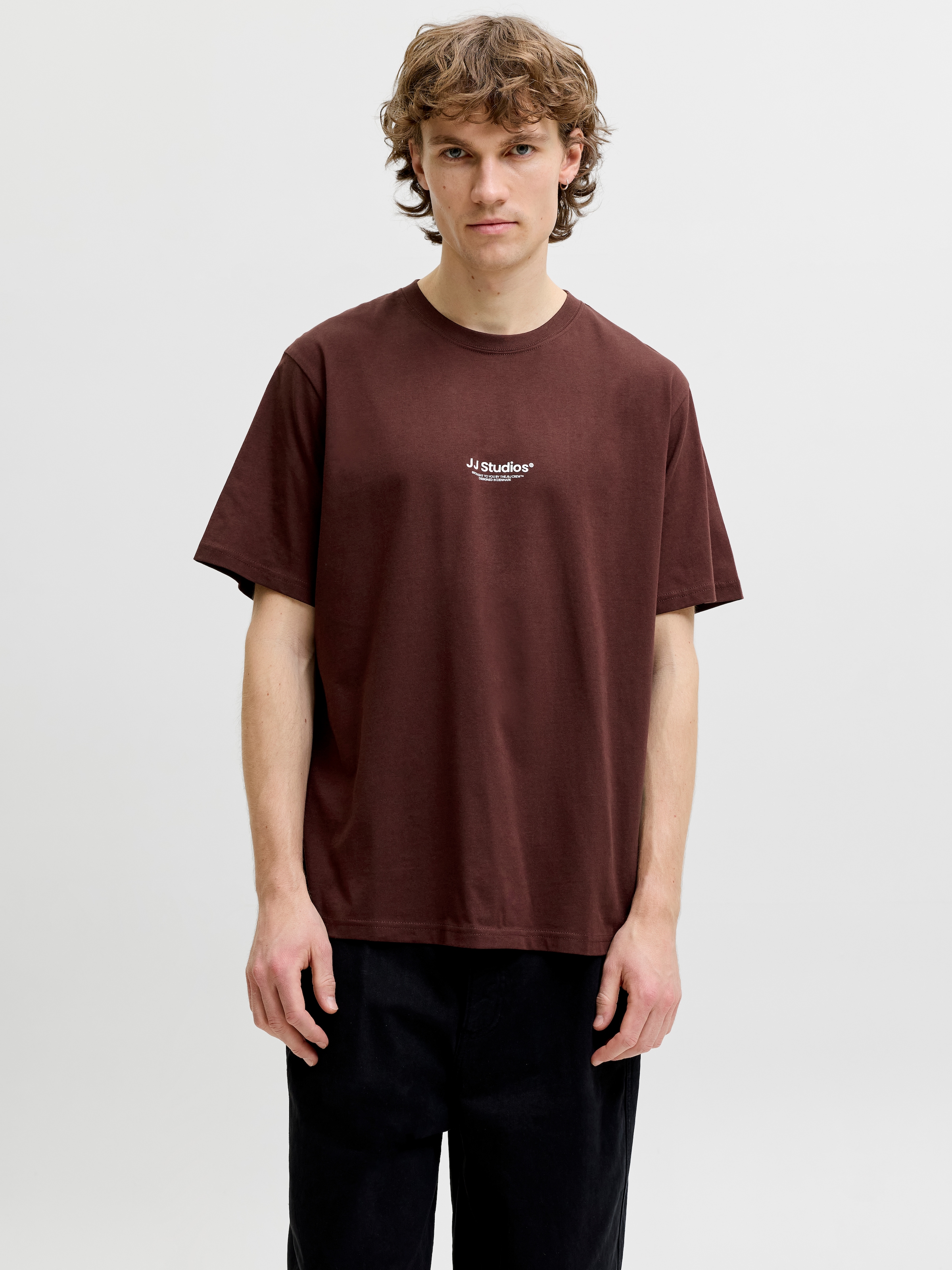 Jack & Jones T-Shirt "JJESOHO TEE SS CREW NECK NOOS" Baumwolle, relaxed fit