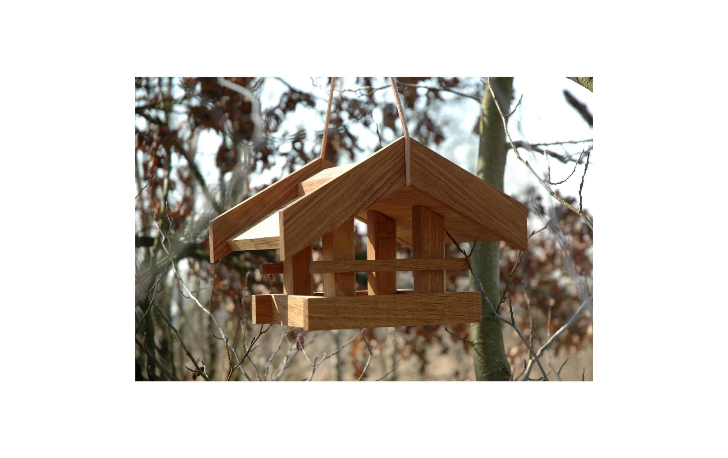 dobar green label Futterspender »Basis 31 x 28 x 20 cm Holz«, Holzart: Eiche (Europa)