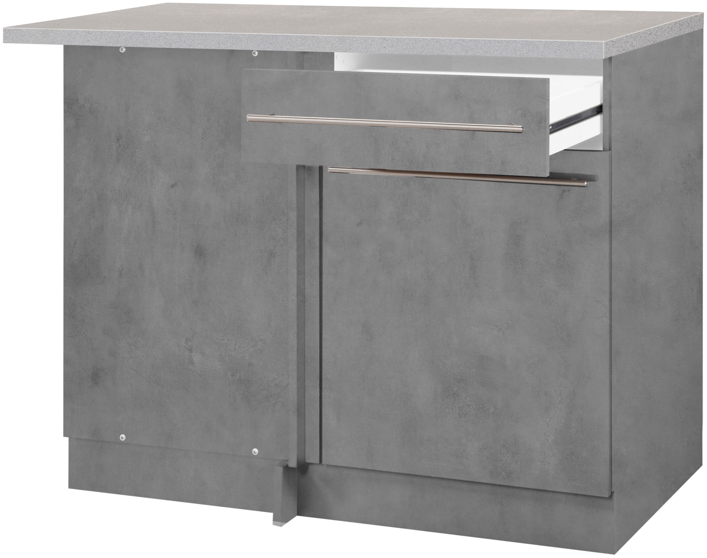wiho Küchen Eckunterschrank »Chicago«, 110 cm breit, für eine optimale  Raumnutzung online bestellen | Jelmoli-Versand