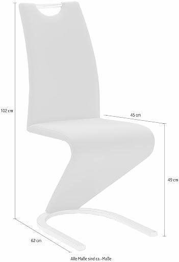 MCA furniture Freischwinger »Amado«, (Set), 2 St., Kunstleder, 2er-, 4er-,  6er-Set, Stuhl belastbar bis 120 Kg online bestellen | Jelmoli-Versand