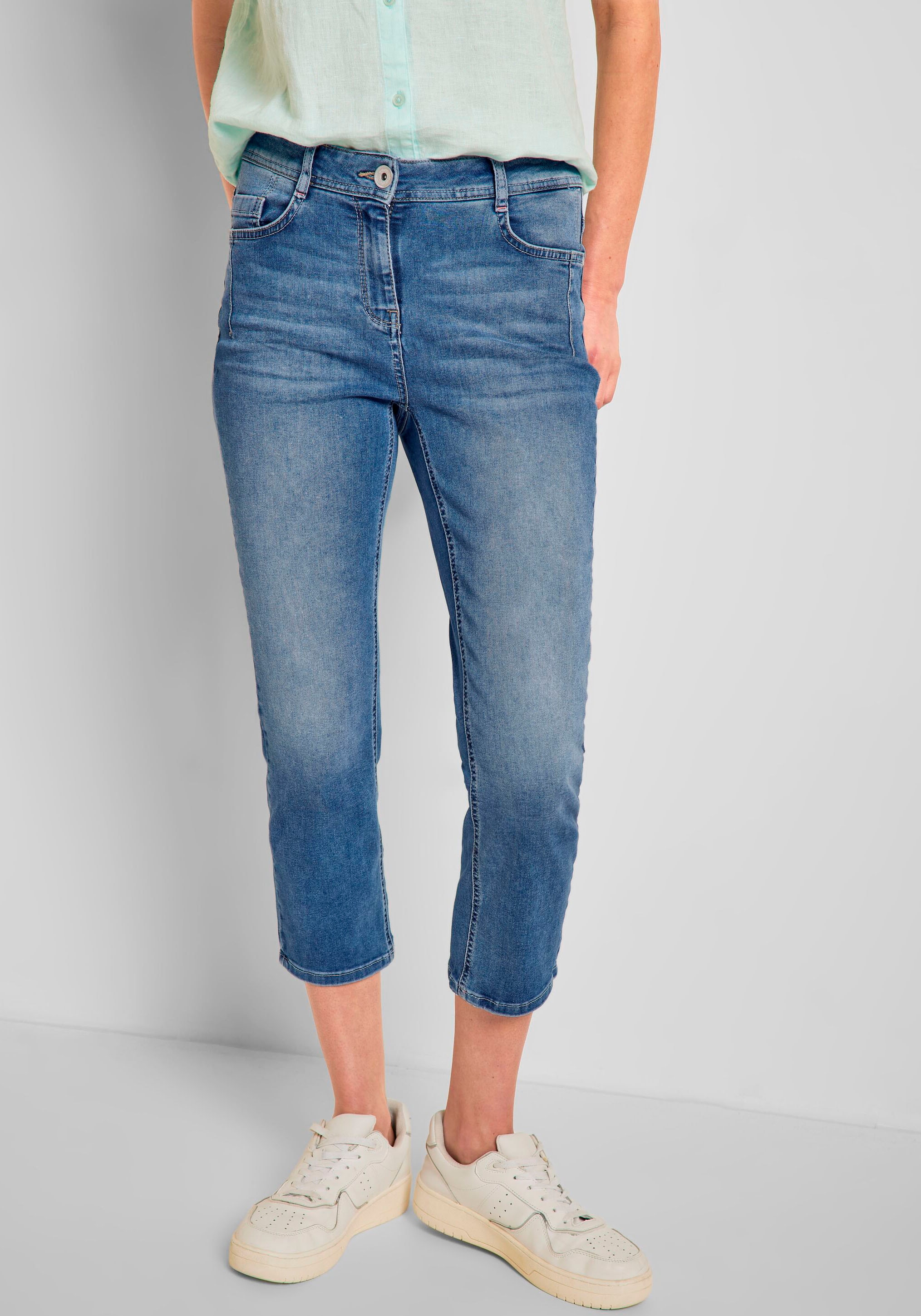 bestellen Cecil Jelmoli-Versand 5-Pocket-Style bei 7/8-Jeans, online Schweiz im
