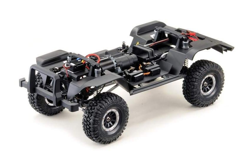 RC-Auto »Absima Landi CR3.4 Grau, ARTR,«, Lackiert