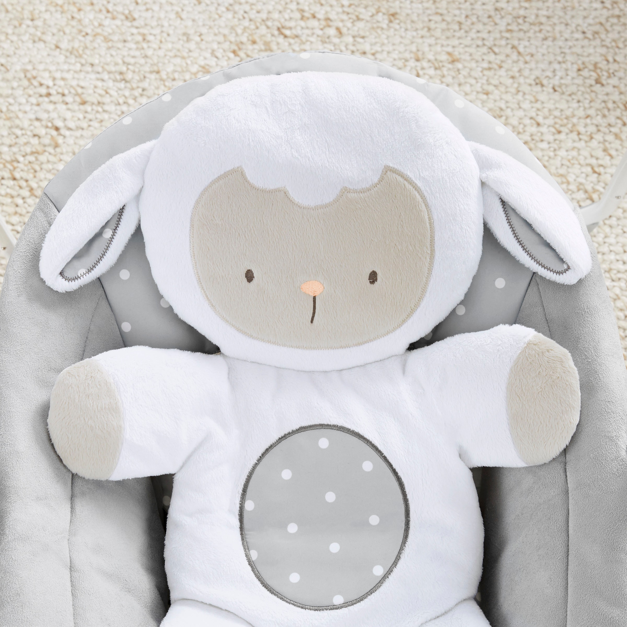 ingenuity Babyschaukel »Comfort 2 Go, Cuddle Lamb«, bis 9 kg, tragbar