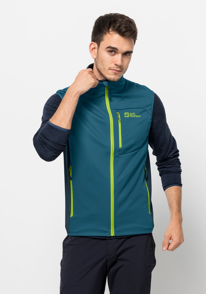 Jack Wolfskin Softshellweste »HIGHEST PEAK VEST M«