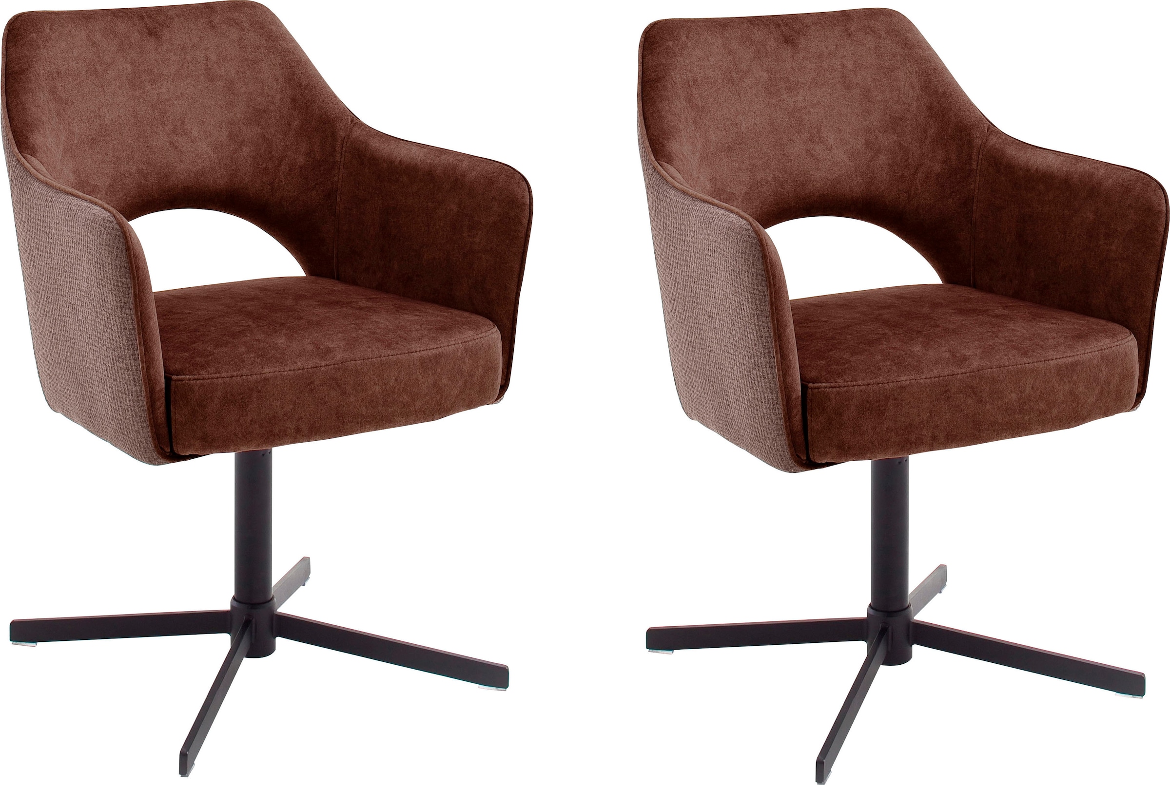 MCA furniture Esszimmerstuhl (Set), Nivellierung, »Valetta«, online 120 mit drehbar 360° 2 kaufen bis | Jelmoli-Versand Kg St., belastbar Stoffbezug