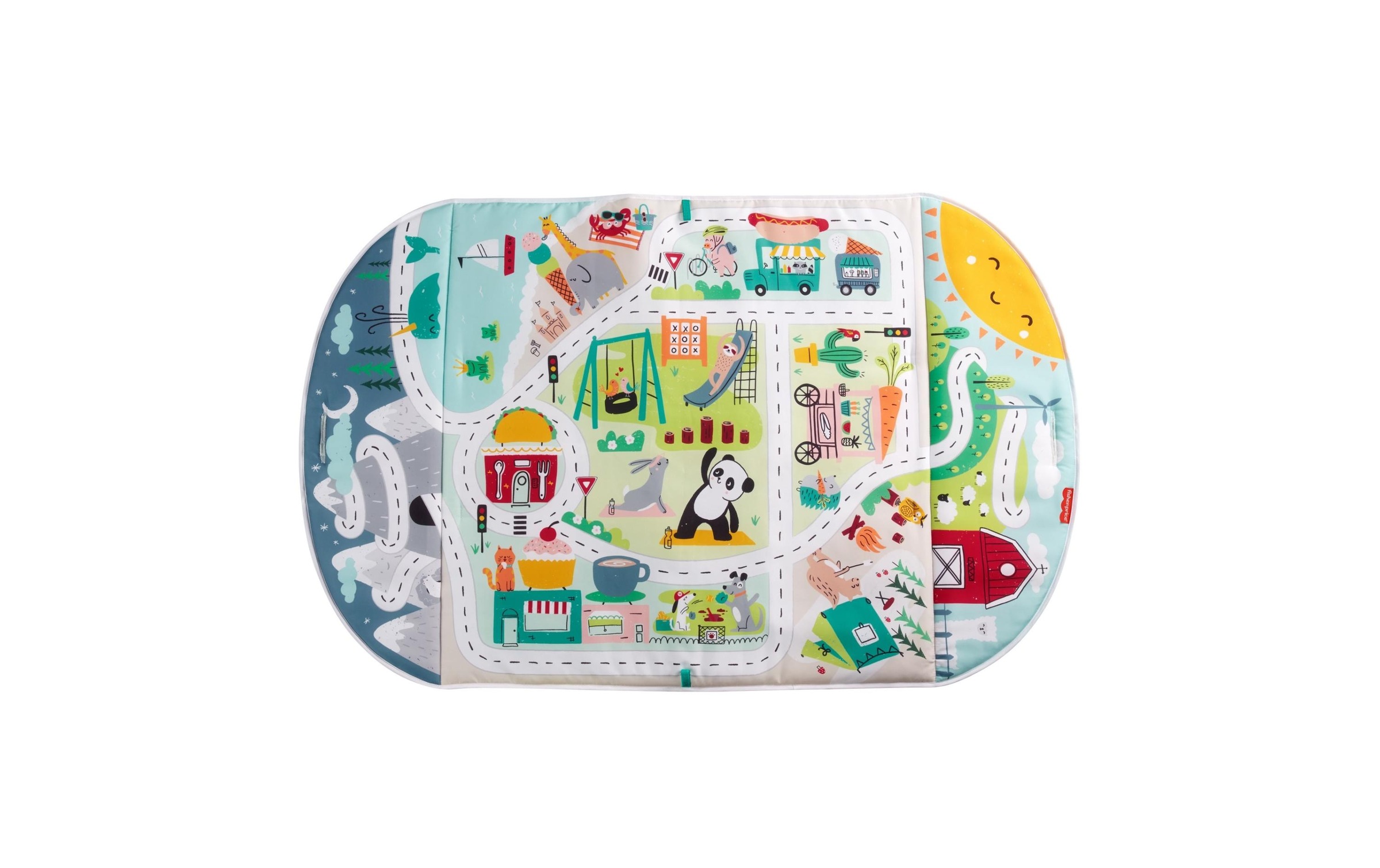 Fisher-Price® Lernspielzeug »mit Abenteuer Spieldecke«, (9 St.)