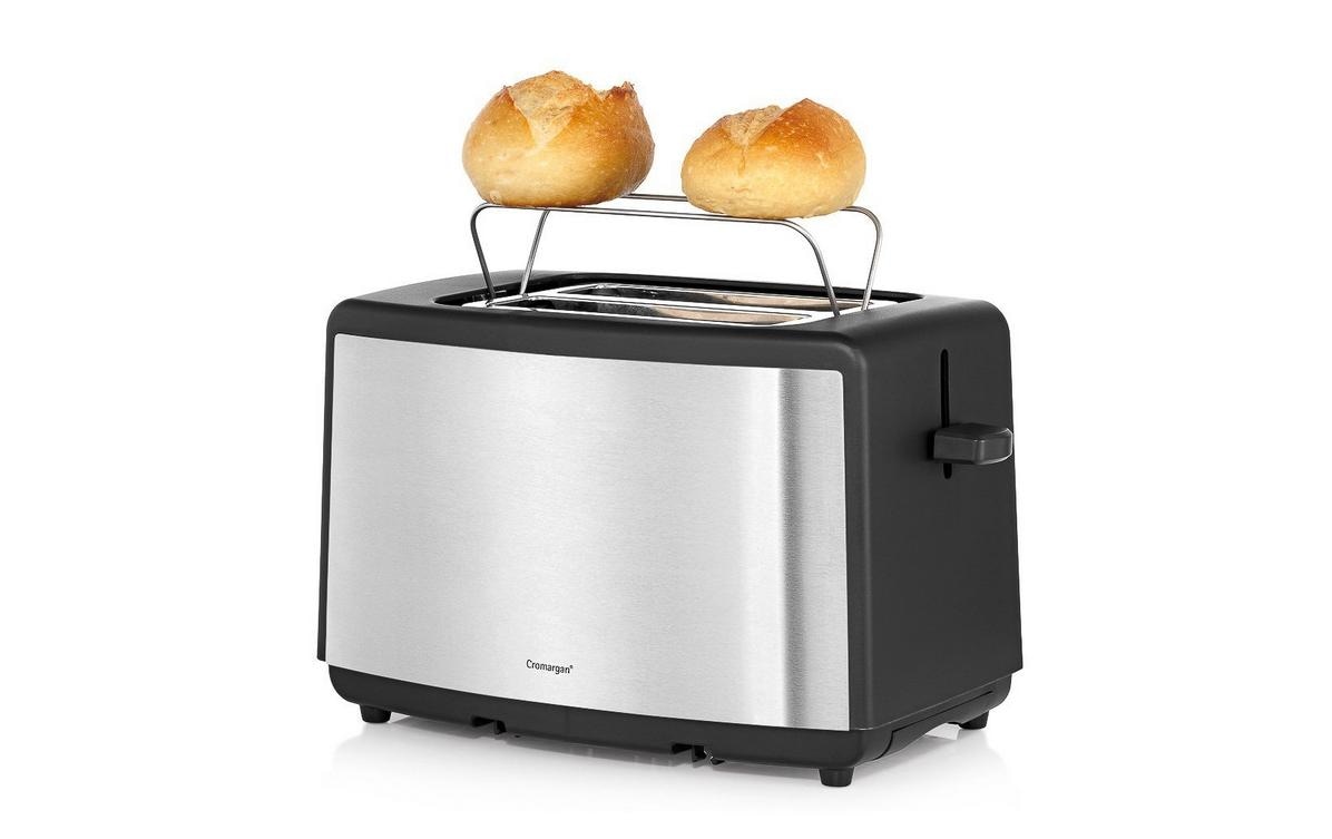 WMF Toaster »BUENO Edition Silber/Schwarz«, 800 W