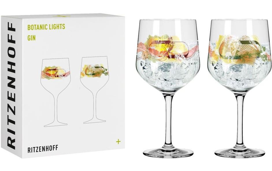 Ritzenhoff Cocktailglas »Botanic Lights 720 ml, 2 Stück, Transparent«, (2 tlg.)