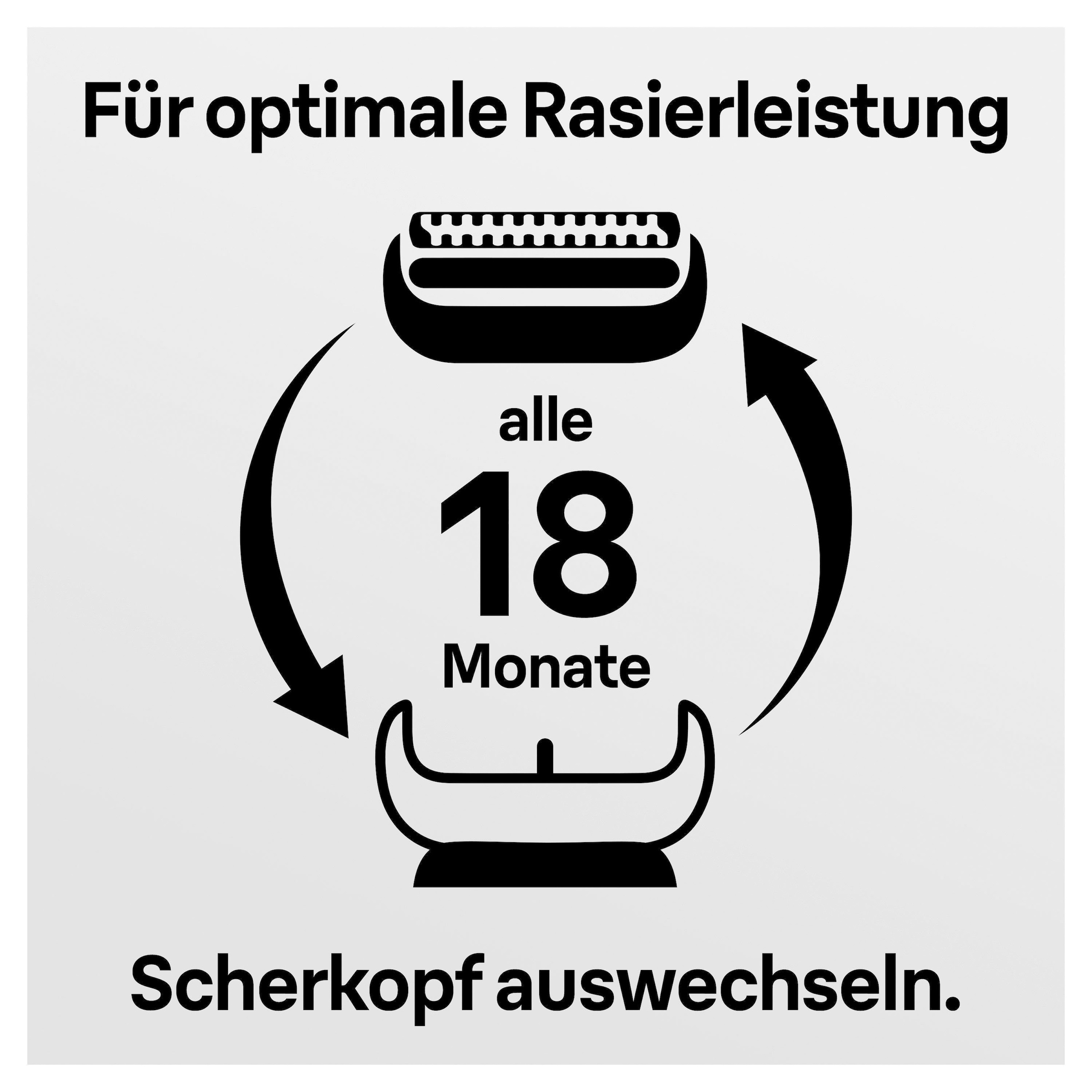 Braun und Rasierern mit kompatibel bestellen Shop Series 1 »Series 1 Jelmoli-Online ❤ cruZer 10B«, im Ersatzscherteil
