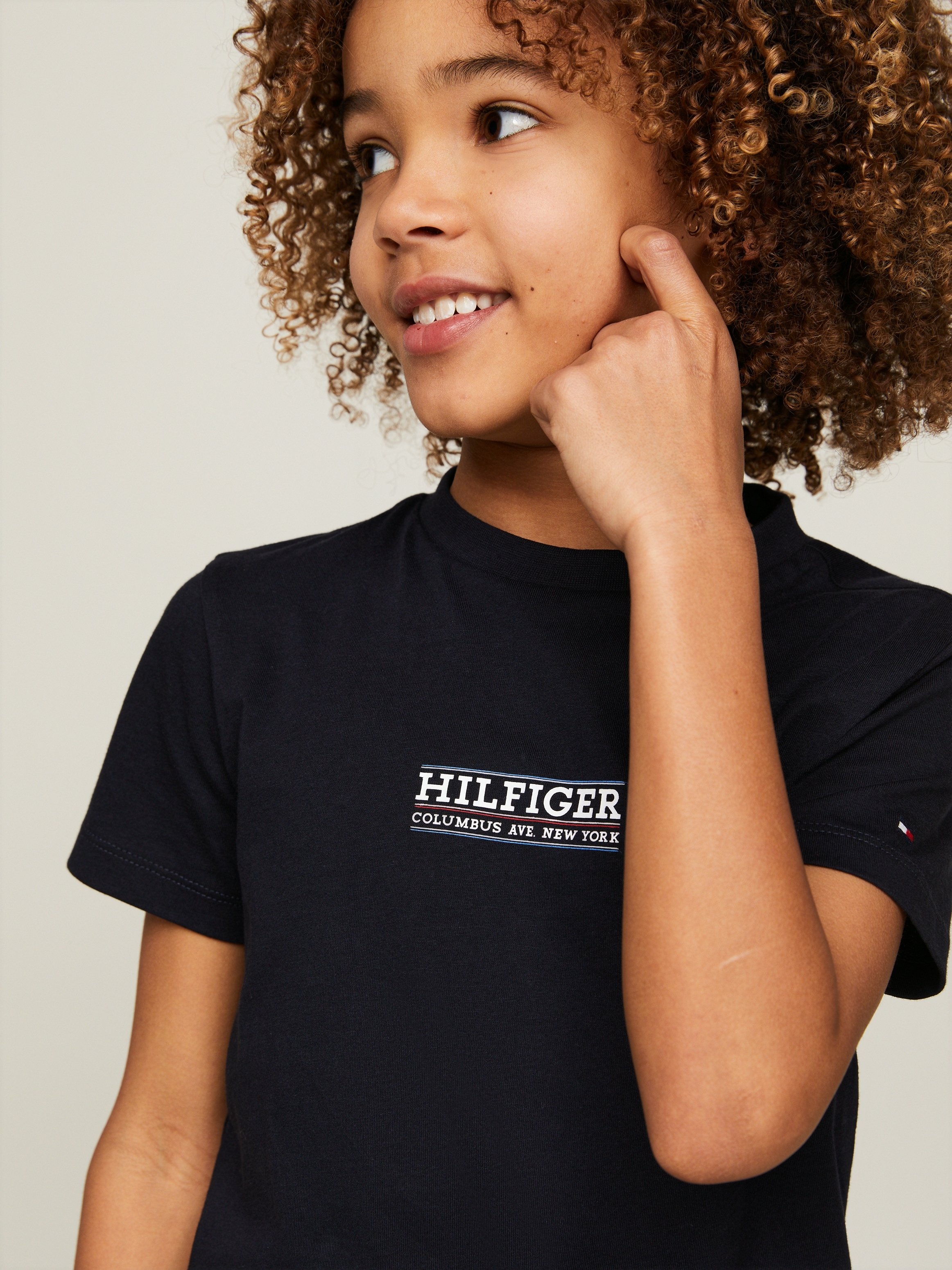 Tommy Hilfiger T-Shirt »HILFIGER TEE S/S«, Kinder bis 16 Jahre