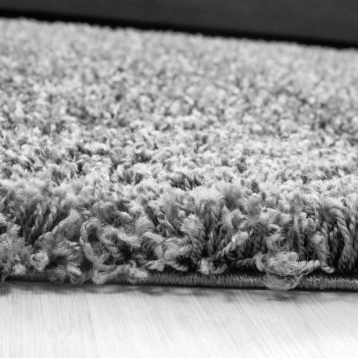 Ayyildiz Teppiche Hochflor-Teppich »Life Shaggy 1500«, rund, Wohnzimmer, Langflor, Schlafzimmer, grosse Farbauswahl