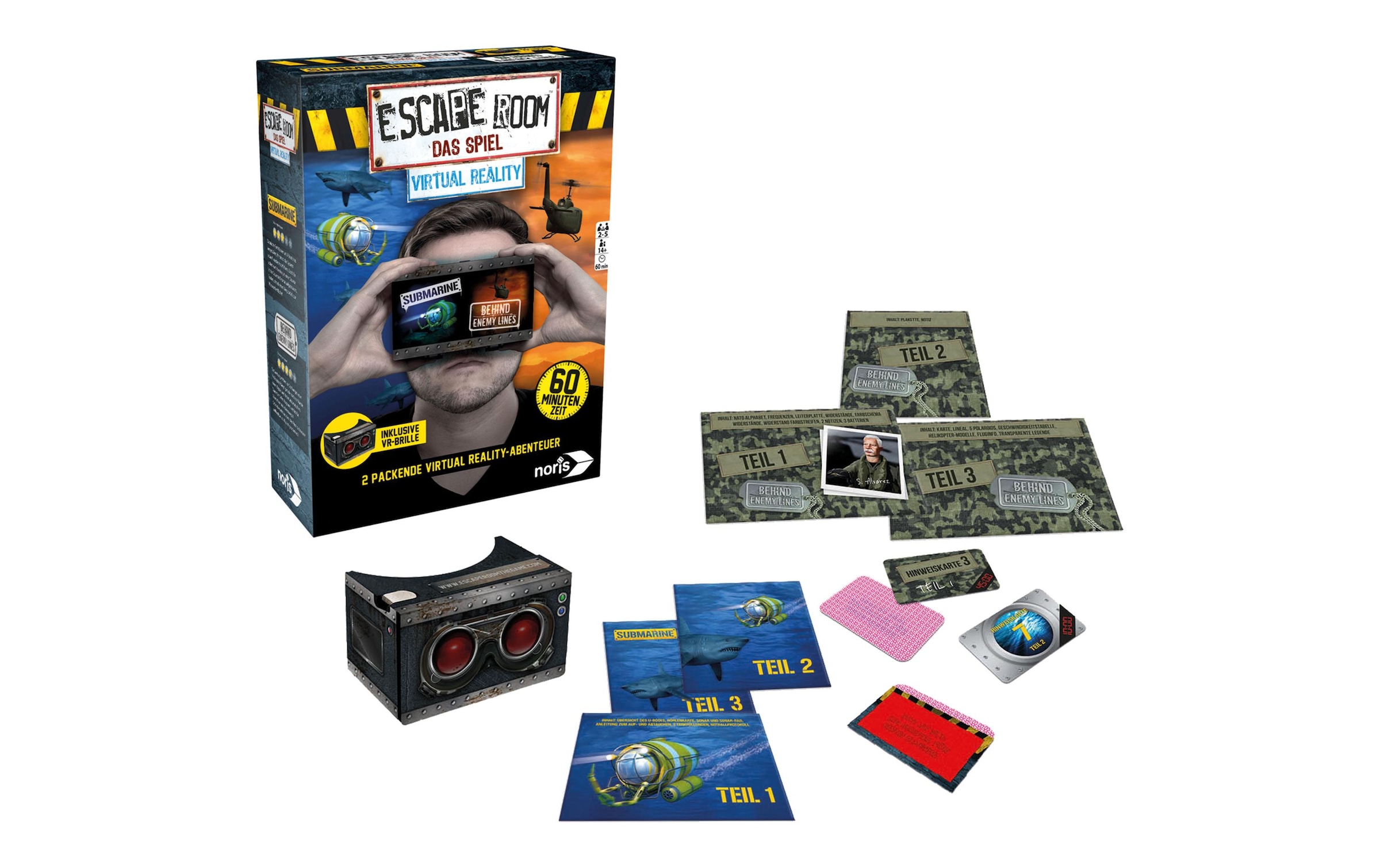 Noris Spiel »Escape Room: Virtual Reality«