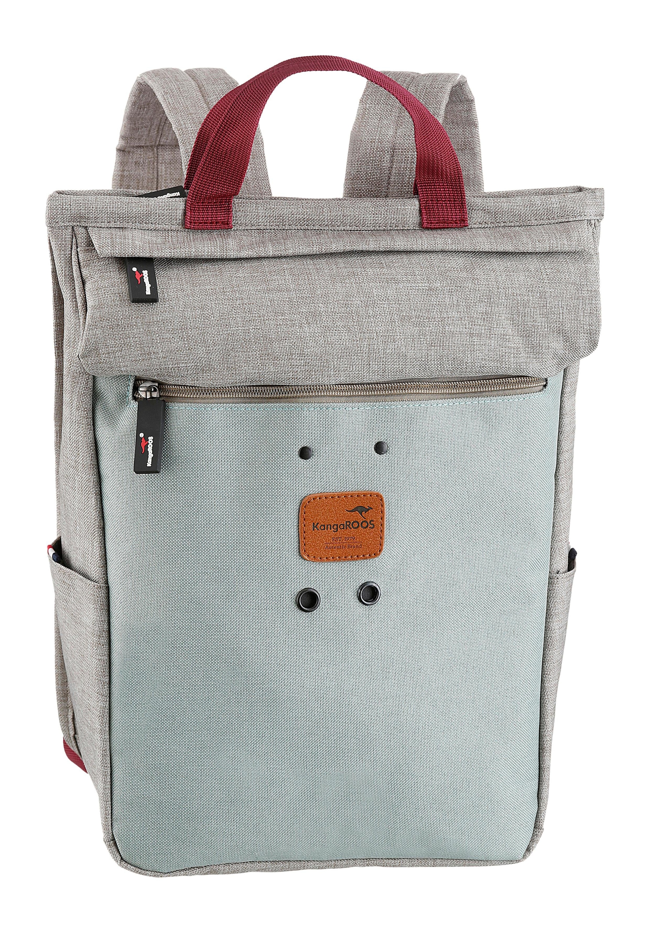 KangaROOS Cityrucksack, kann auch als Tasche getragen werden online shoppen  bei Jelmoli-Versand Schweiz