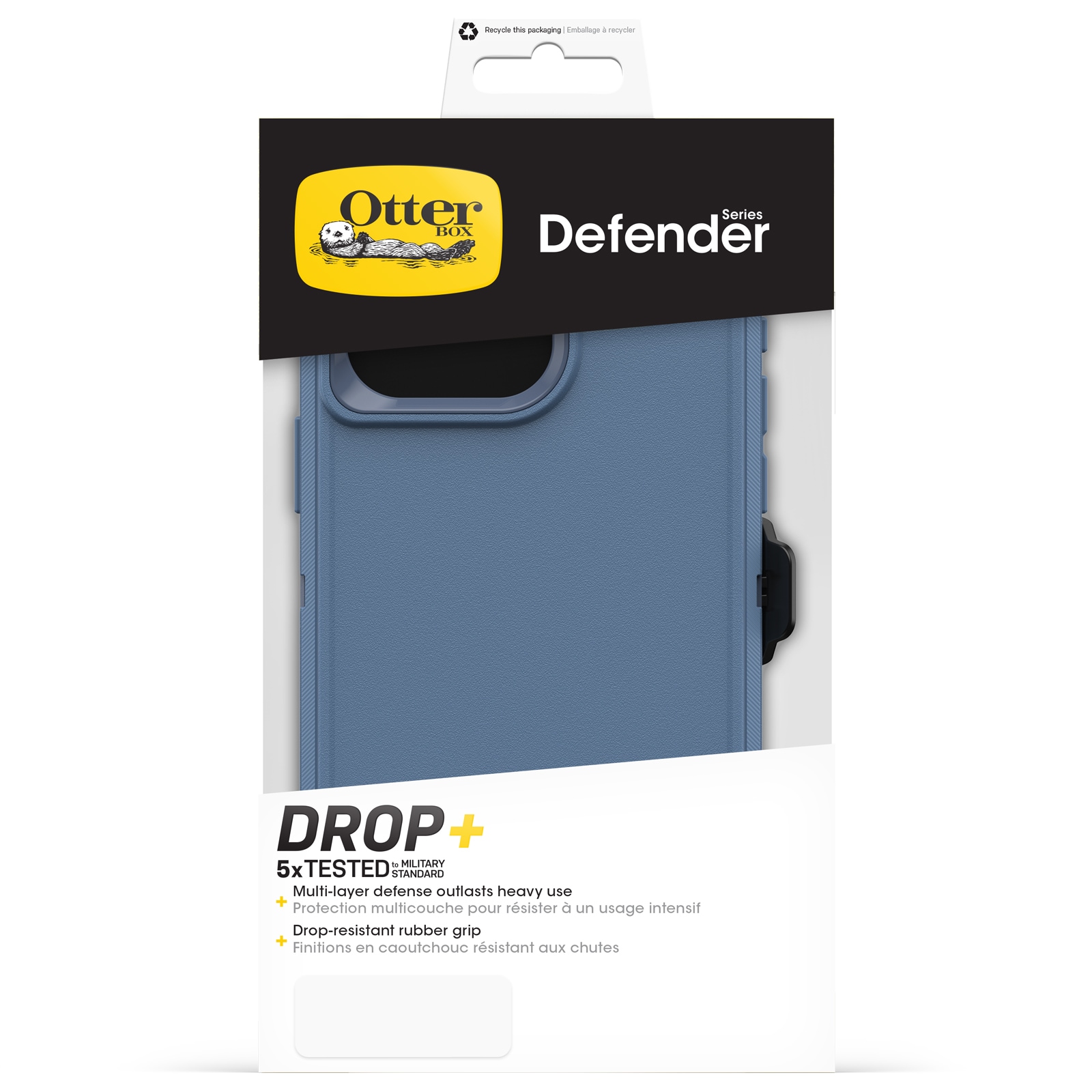 Otterbox Backcover »Defender Hülle Apple iPhone 15 Pro Max, stossfest, sturzsicher«, Apple iPhone 15 Pro Max, ultra-robust, schützende Hülle, 5x getestet nach Militärstandard