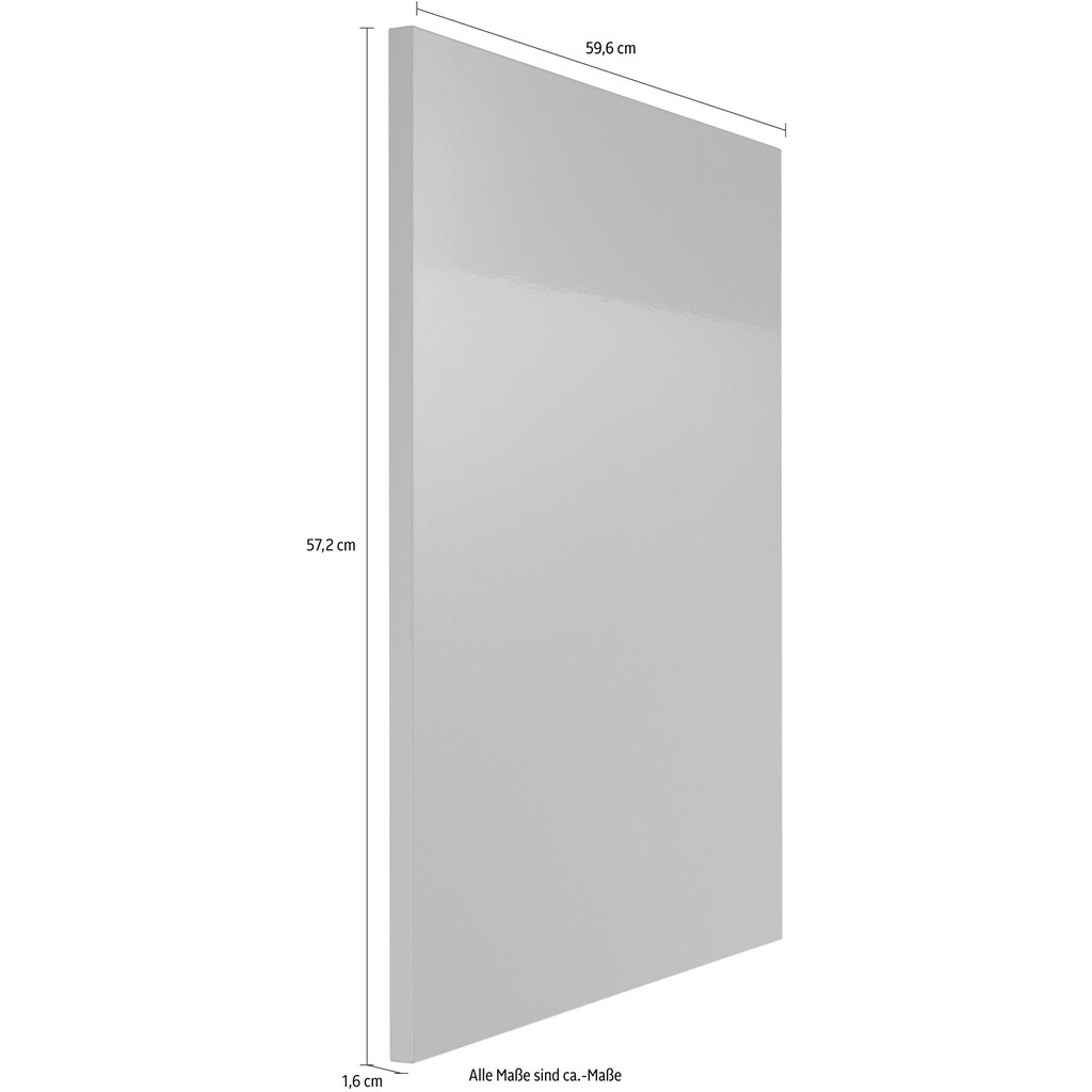 OPTIFIT Frontblende »Cara«, Tür für teilintegierbaren Geschirrspüler 60 cm