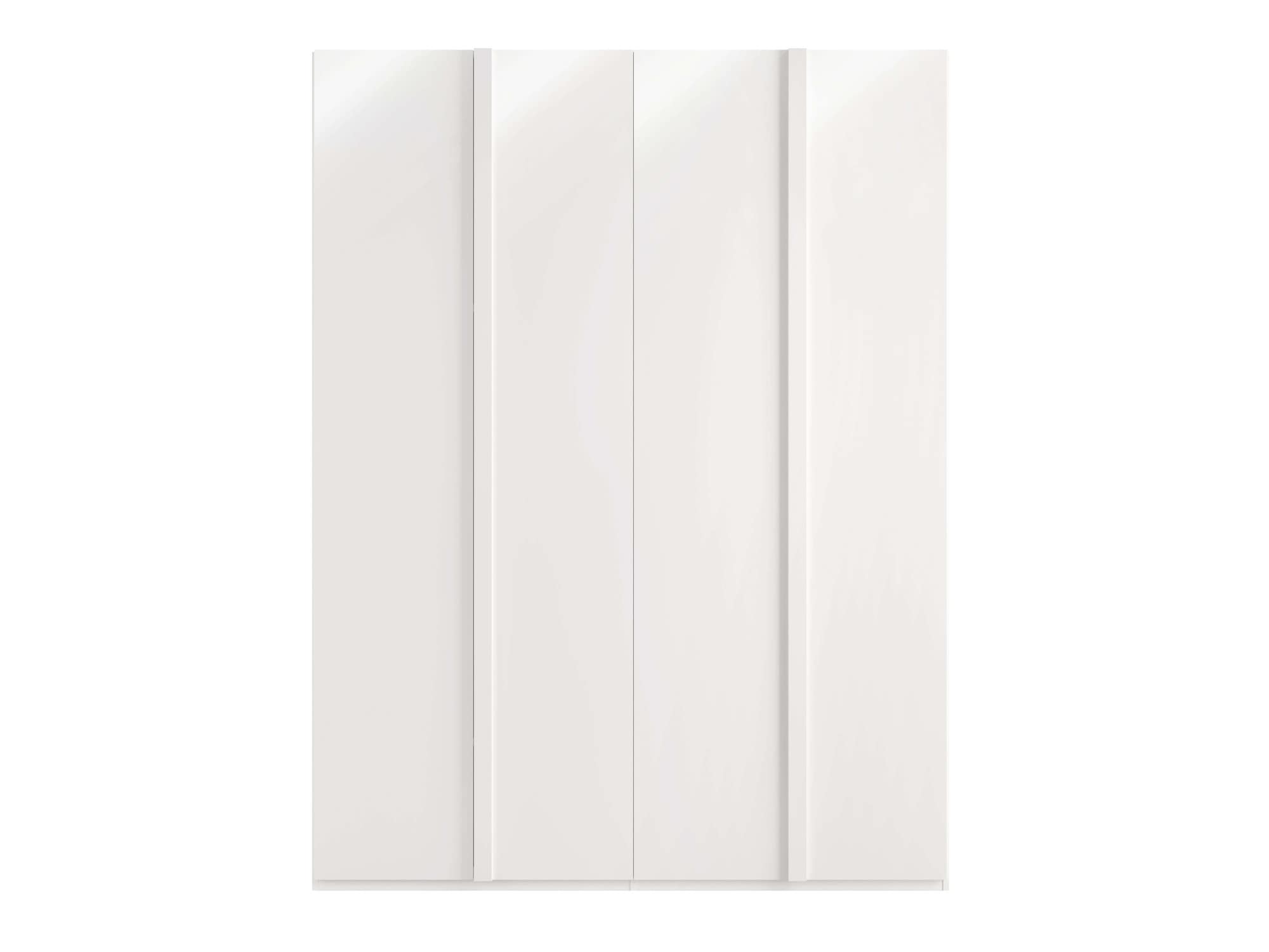 Home affaire Kleiderschrank »Kleiderschrank Malissa mit Regalen und Kleiderstangen«, Garderobe mit 4 Hochglanz-Drehtüren, BxTxH 181x59x237 cm