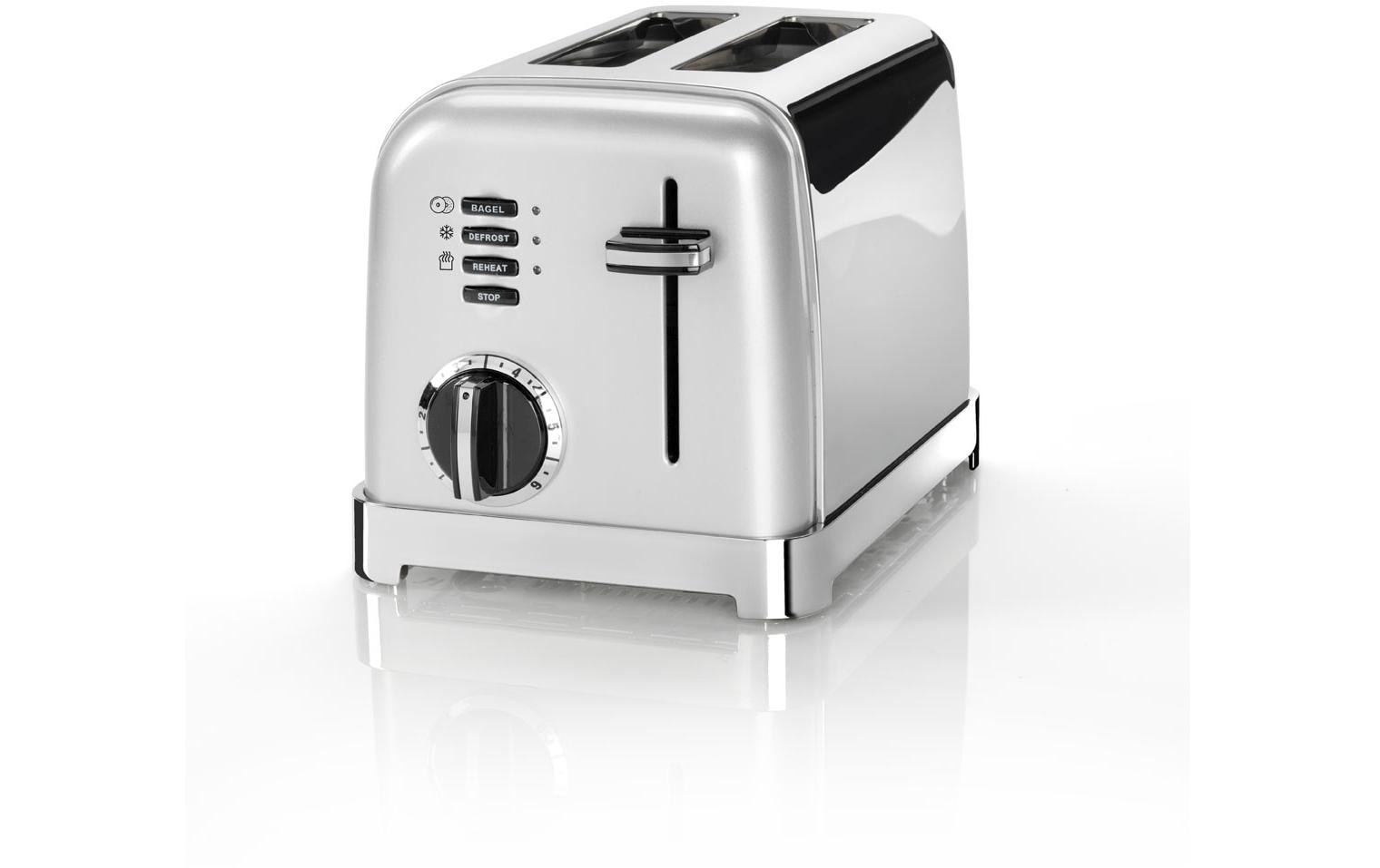 Cuisinart Toaster »Cuisinart CPT160SE Silber« für 2 Scheiben 900 W