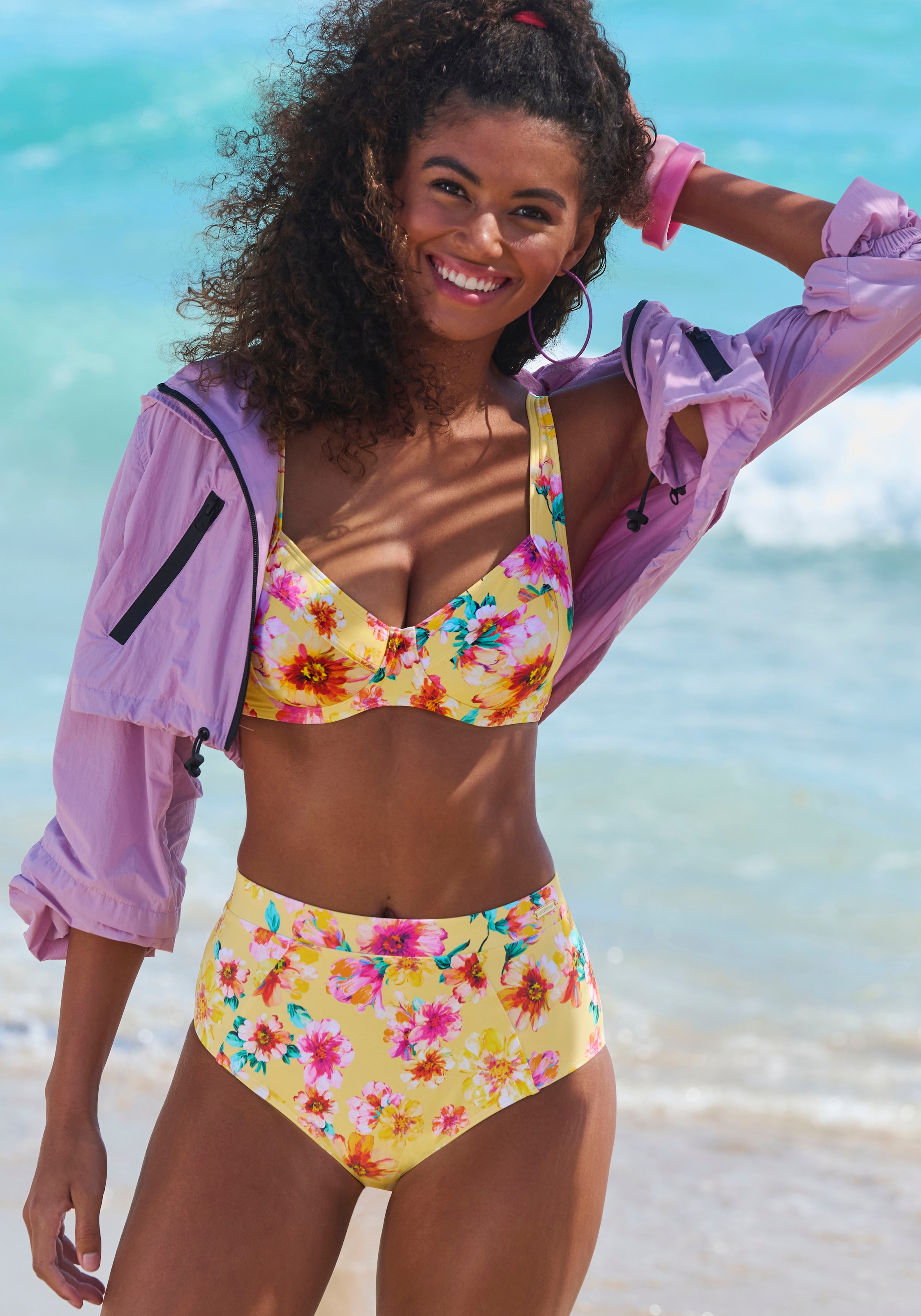 Bügel-Bikini-Top »Mila«, im floralen Design