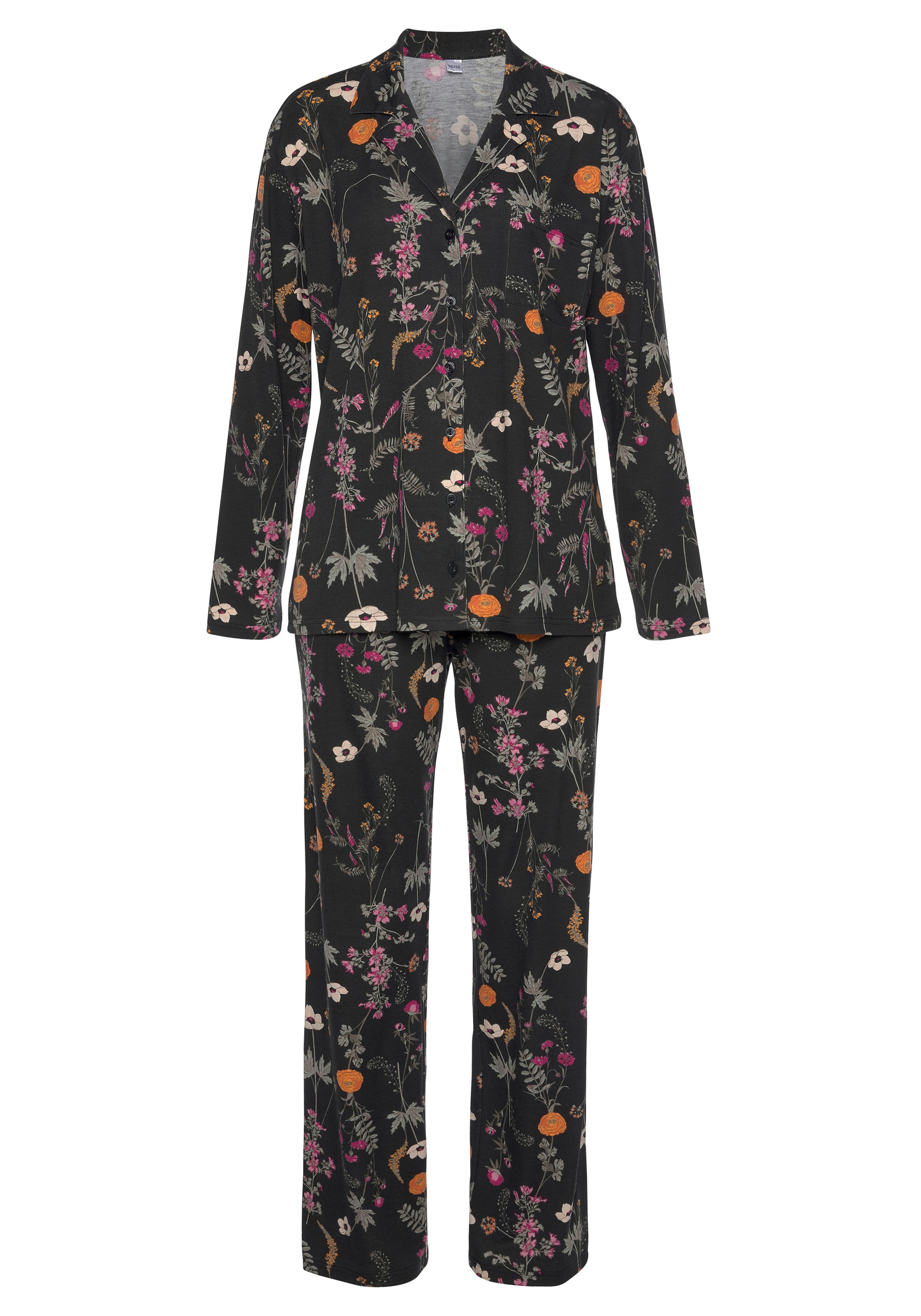 Pyjama, kaufen online (2 Schweiz Wildblumen 1 mit Jelmoli-Versand Muster tlg., Stück), bei LASCANA