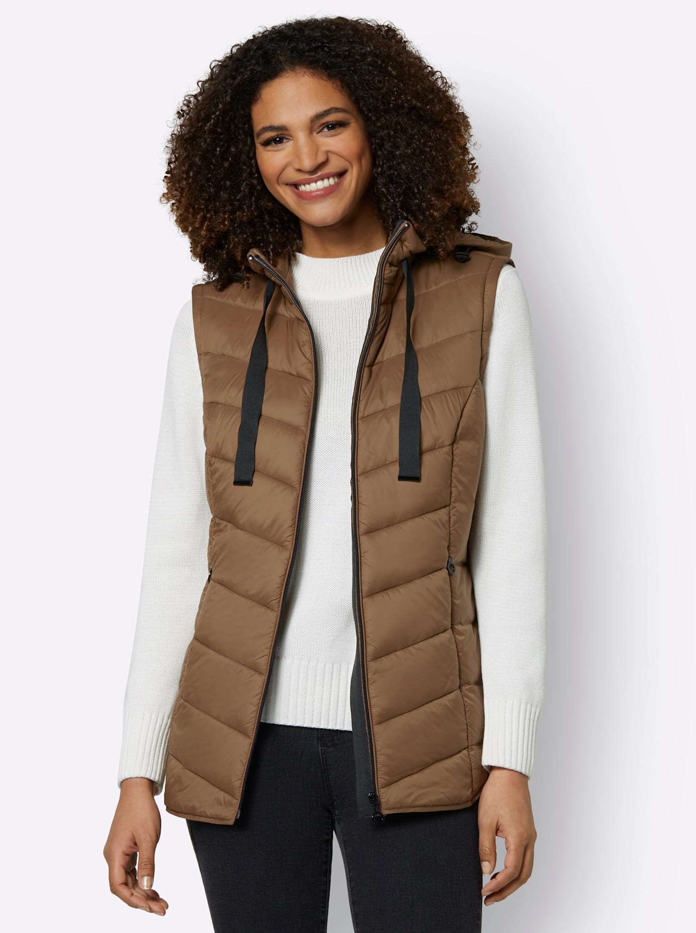 Casual Looks Steppjacke mitKapuze