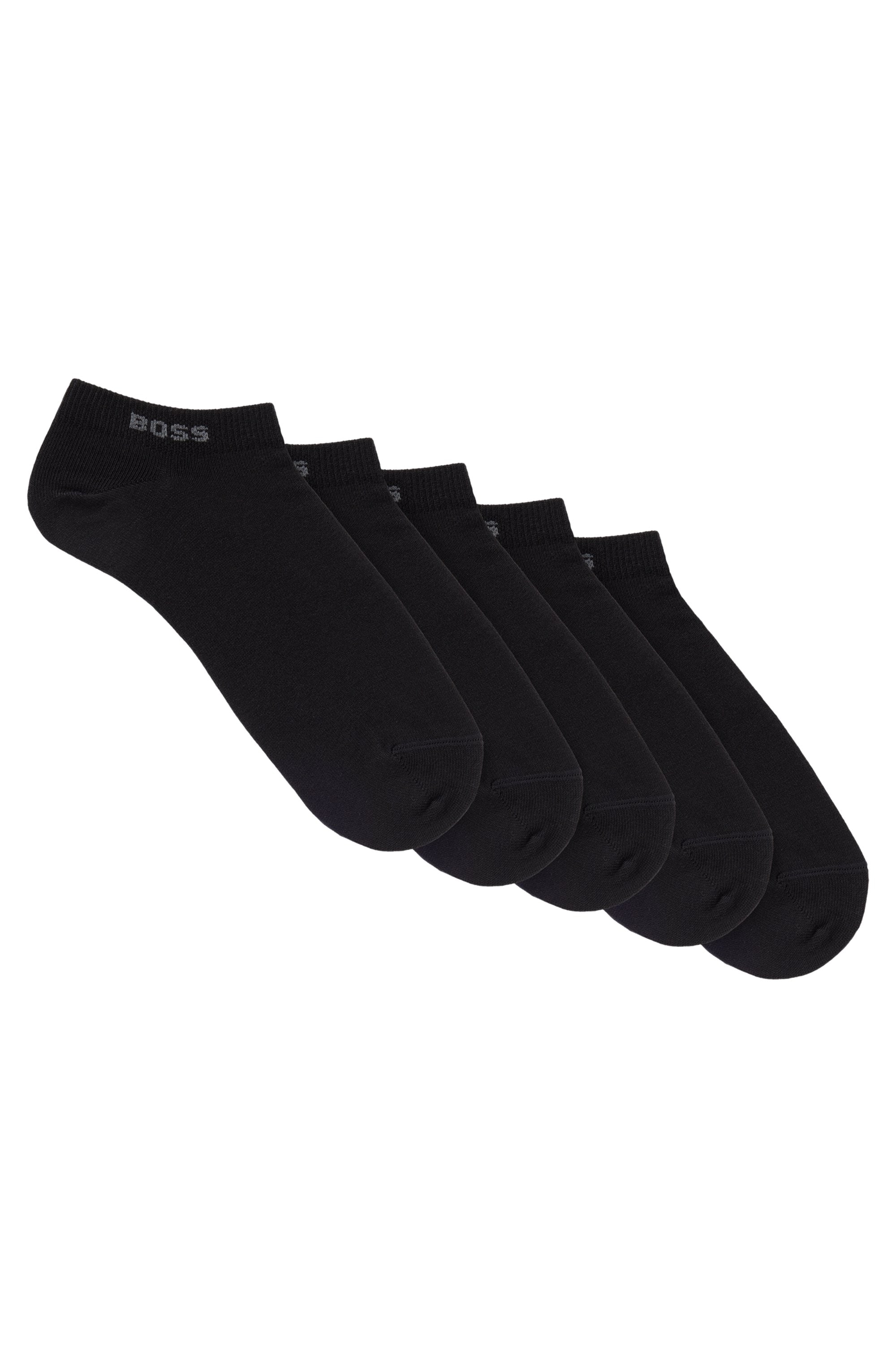 BOSS Sneakersocken »5P AS Logo CC W«, (Packung, 5 Paar, 5er), mit BOSS-Logoschriftzug