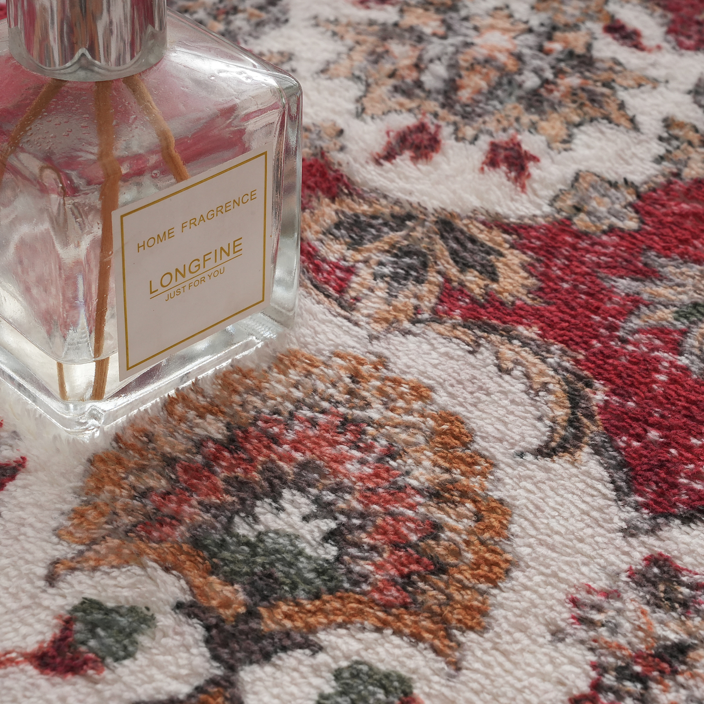my home Teppich »Omar, Druckteppich, orientalisches Design, mehrfarbig, bedruckt«, rechteckig, 13 mm Höhe, Orient-Optik, Vintage Design, weich, Wohnzimmer, Schlafzimmer